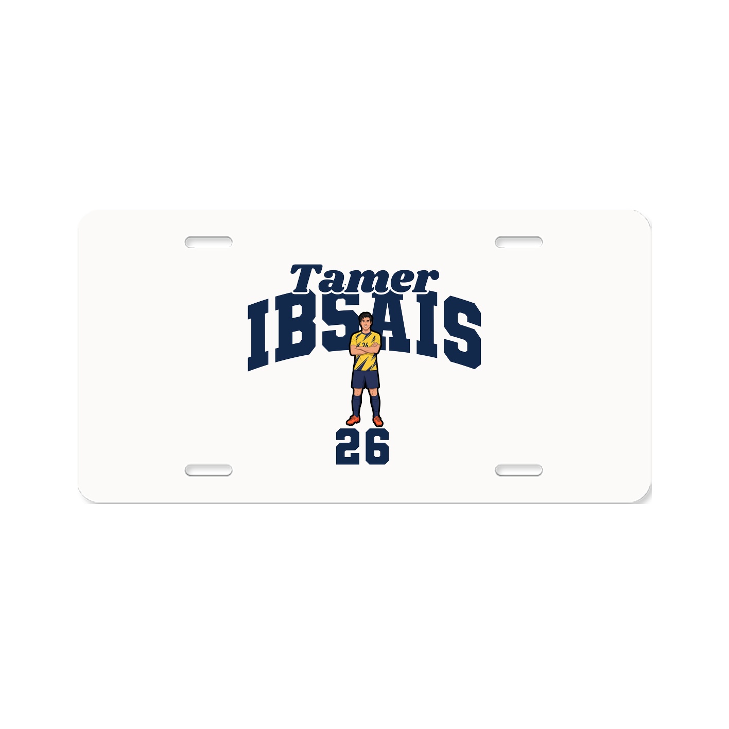 License Plate — Signature Arch in Classic