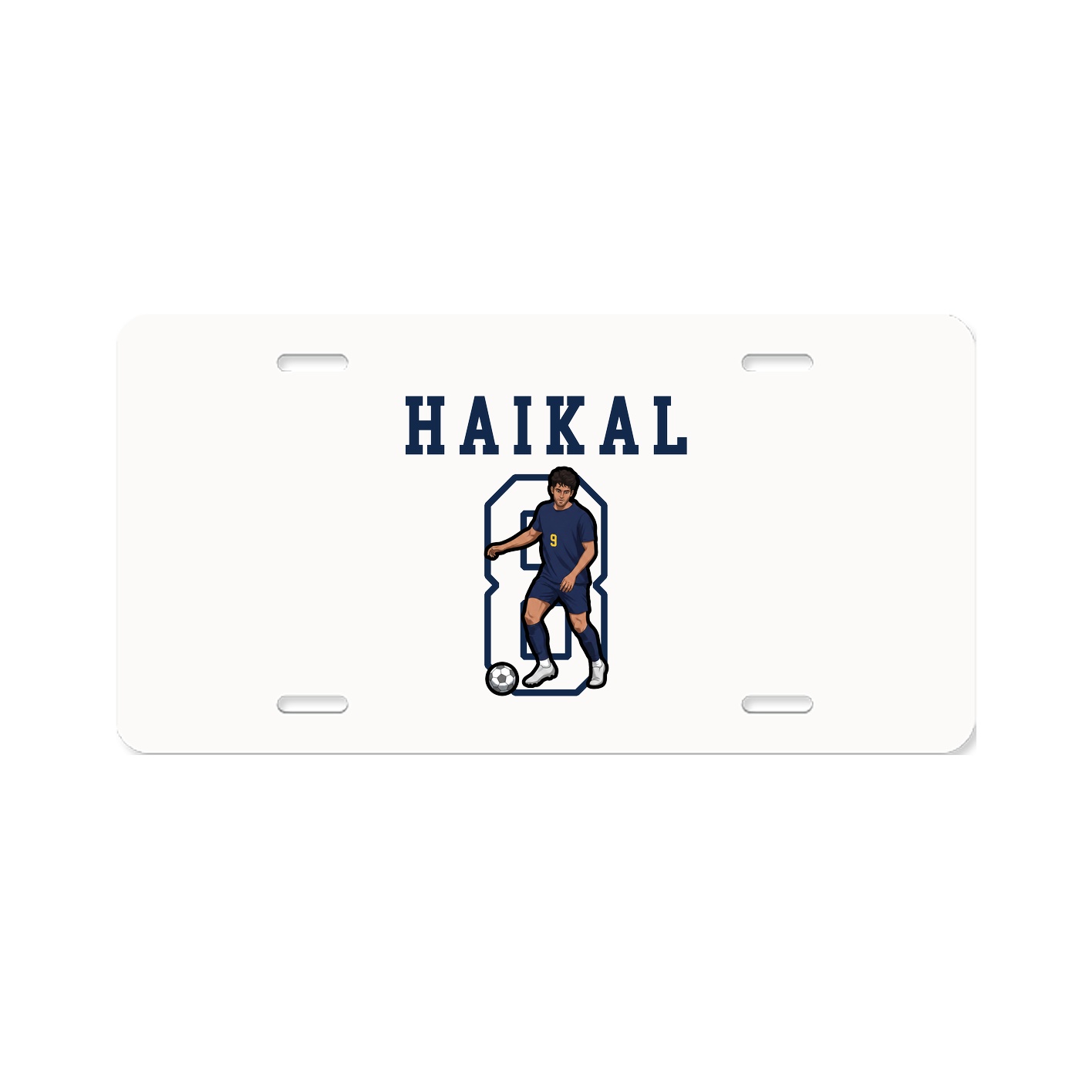 License Plate — Shirsey in Classic