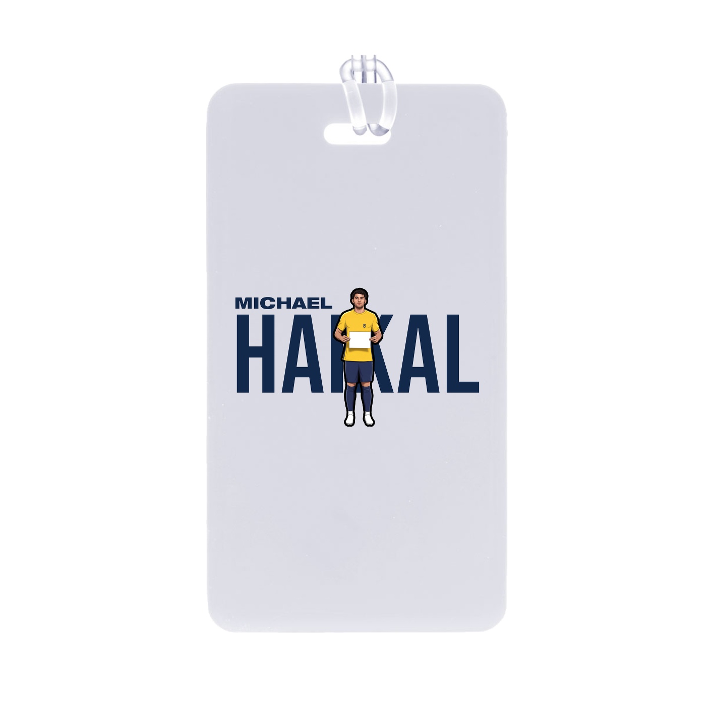 Bag Tag — Player Name in Classic