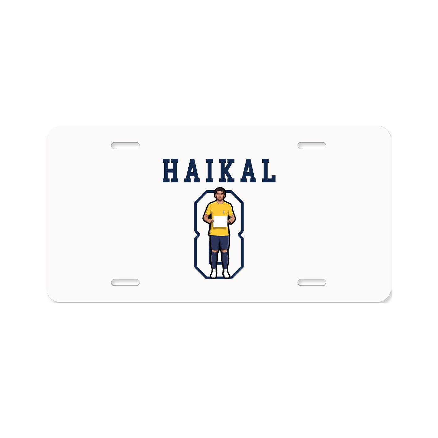 License Plate — Shirsey in Classic
