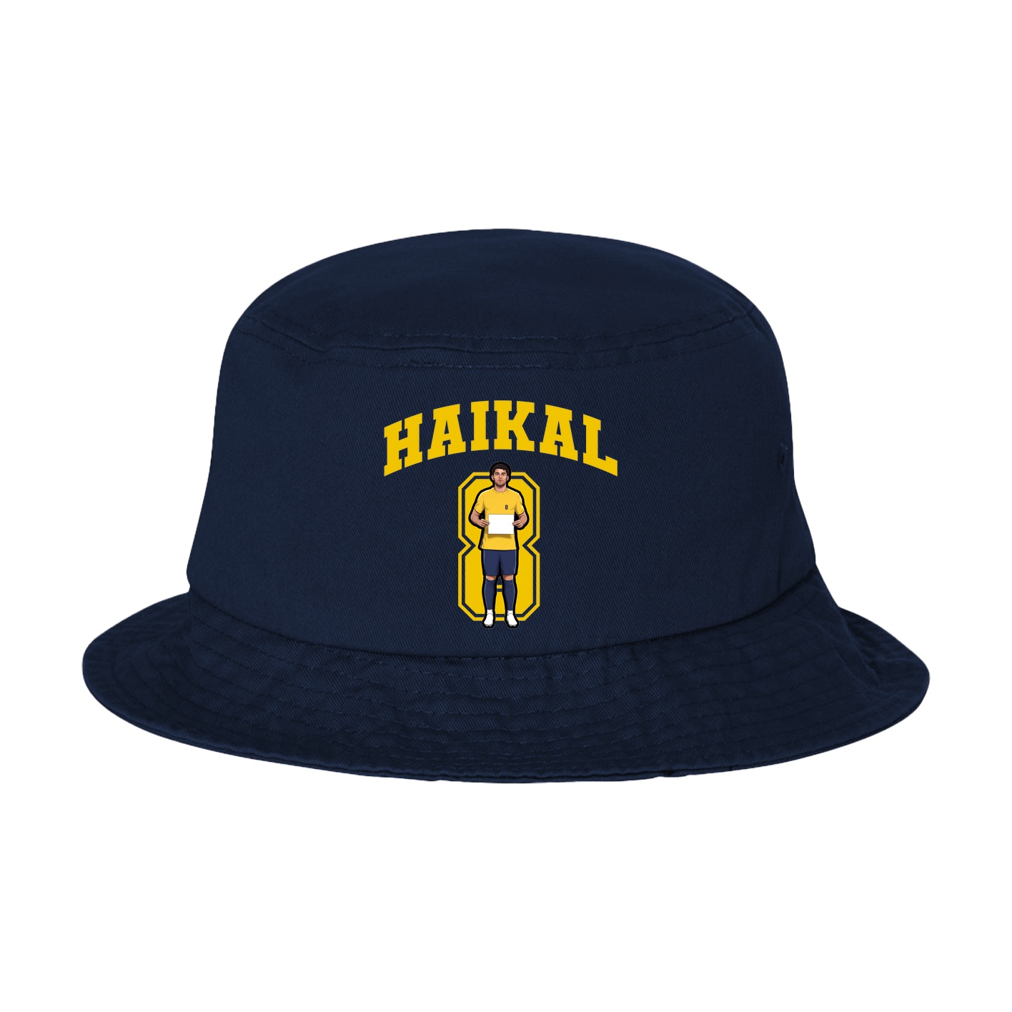Bucket Cap — Number in Navy