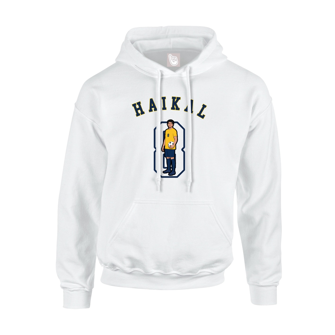 Hoodie — Shirsey Arch in White