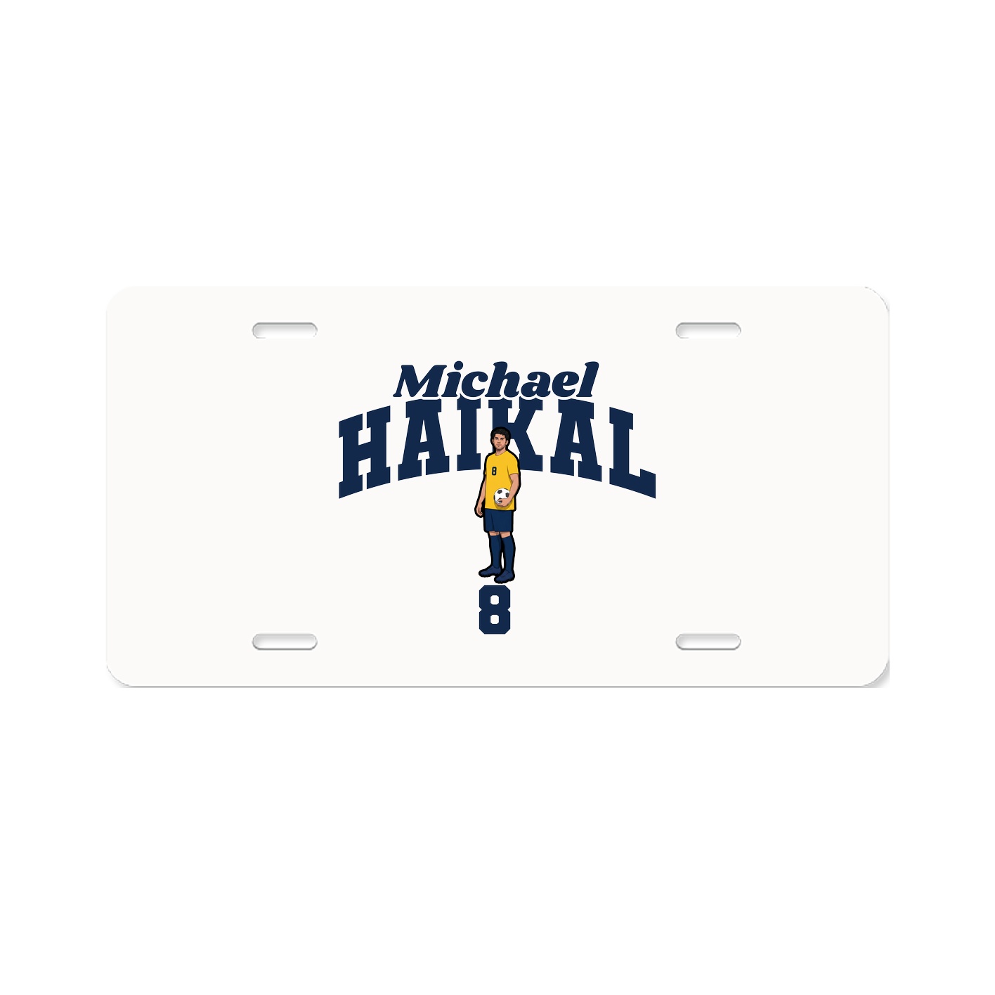 License Plate — Signature Arch in Classic