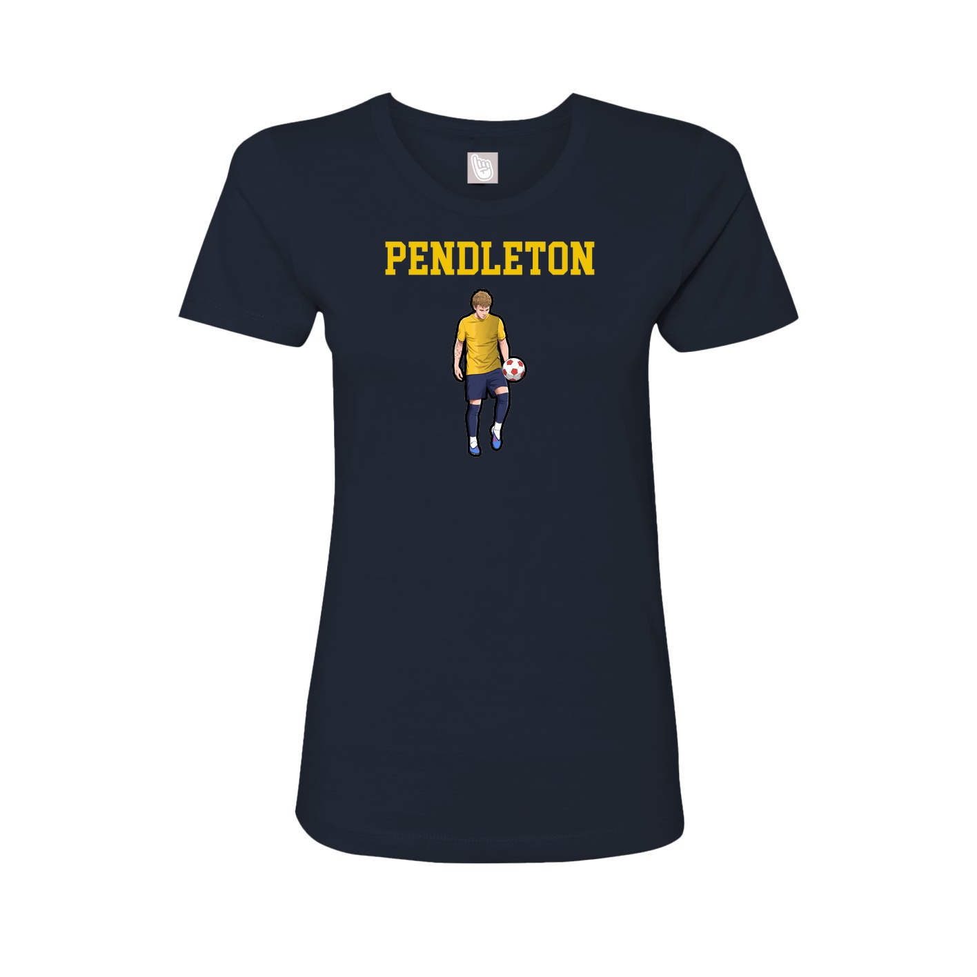 Fitted Women's Tee — Shirsey in Navy
