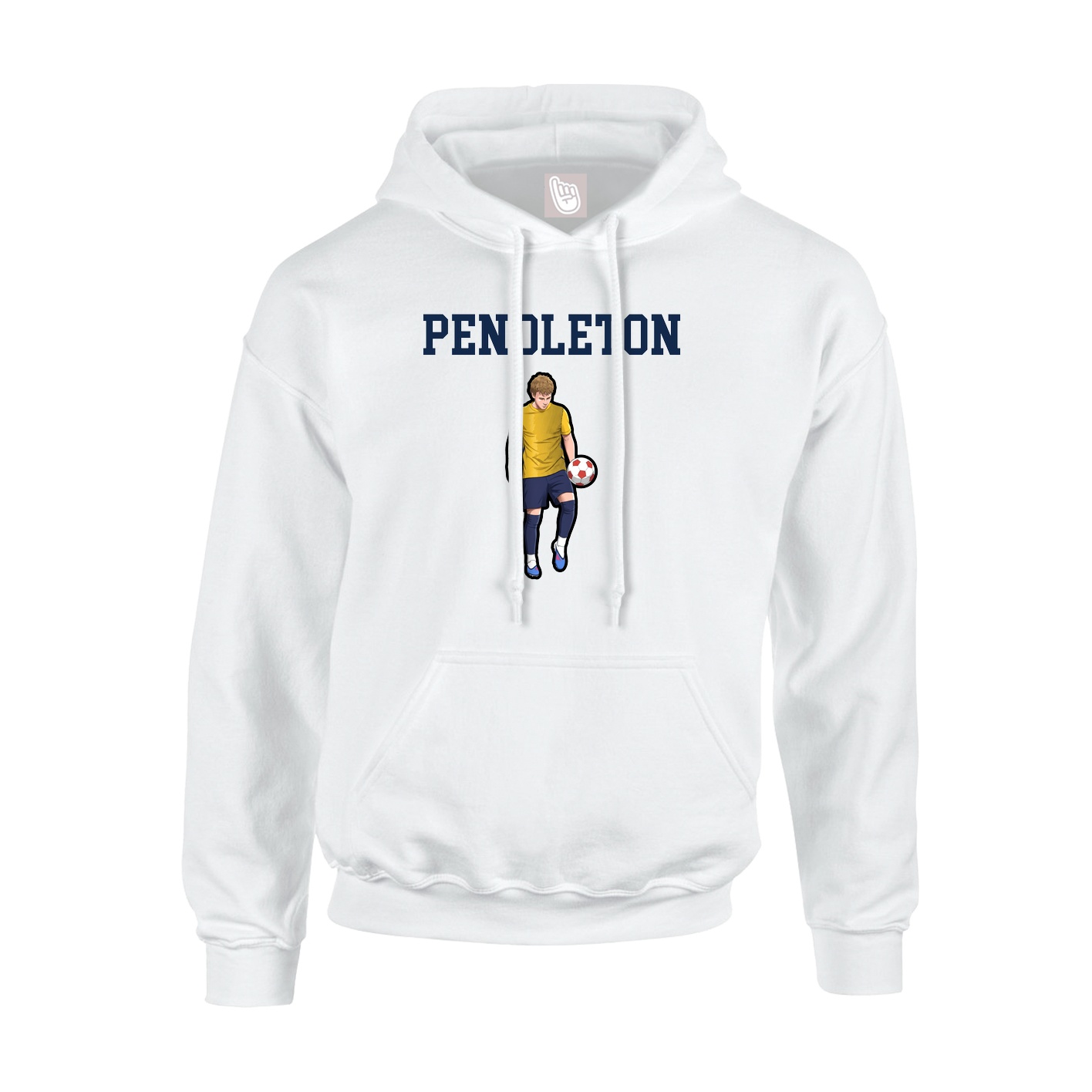 Hoodie — Shirsey in White