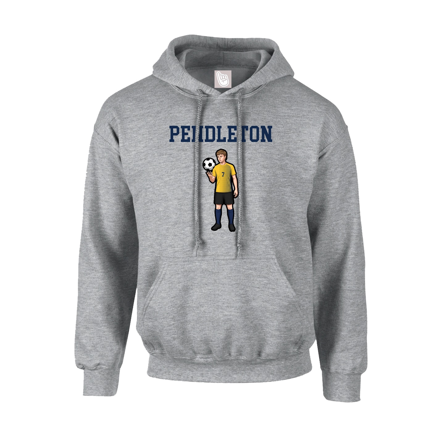 Hoodie — Shirsey in Grey