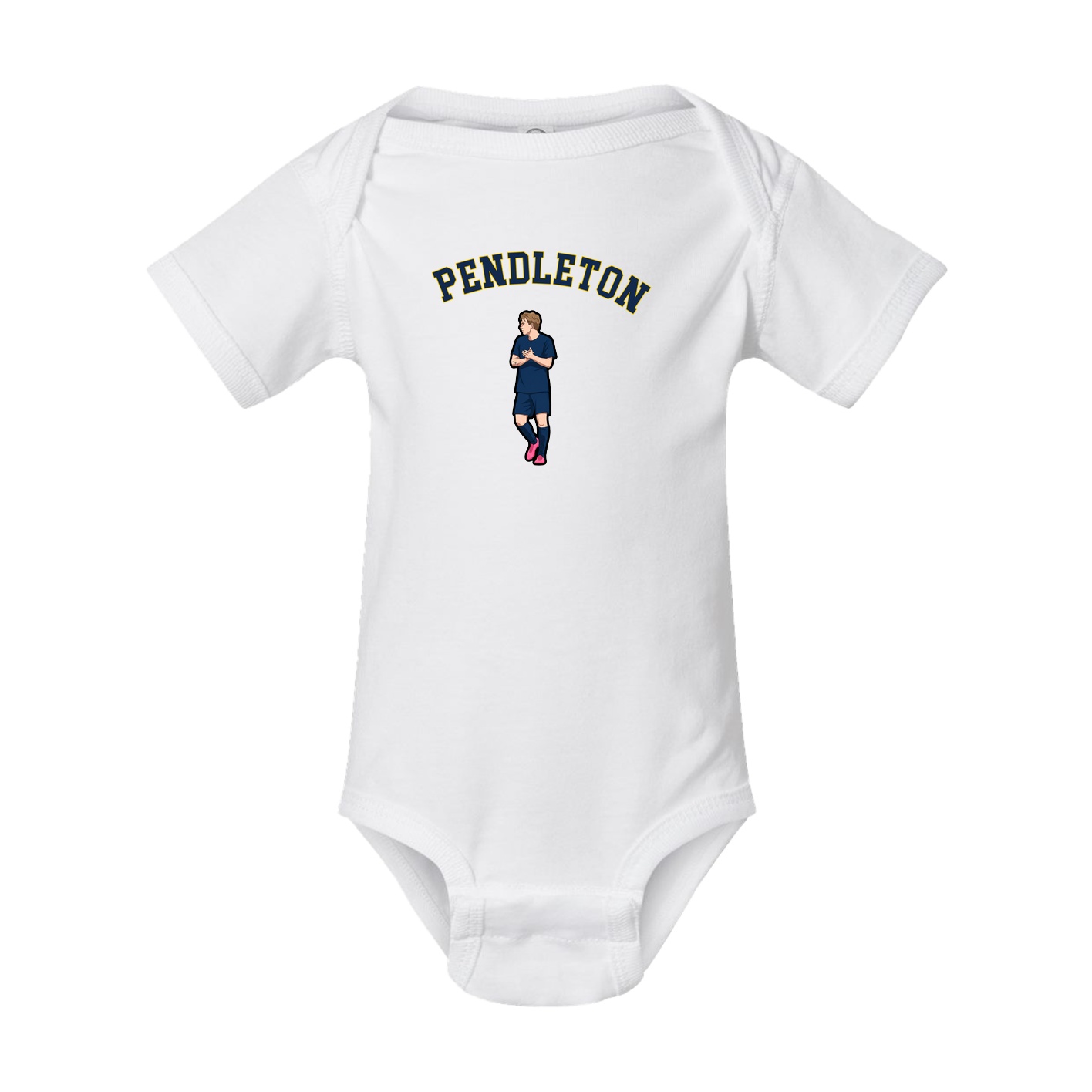 Baby Onesie — Shirsey Arch in White