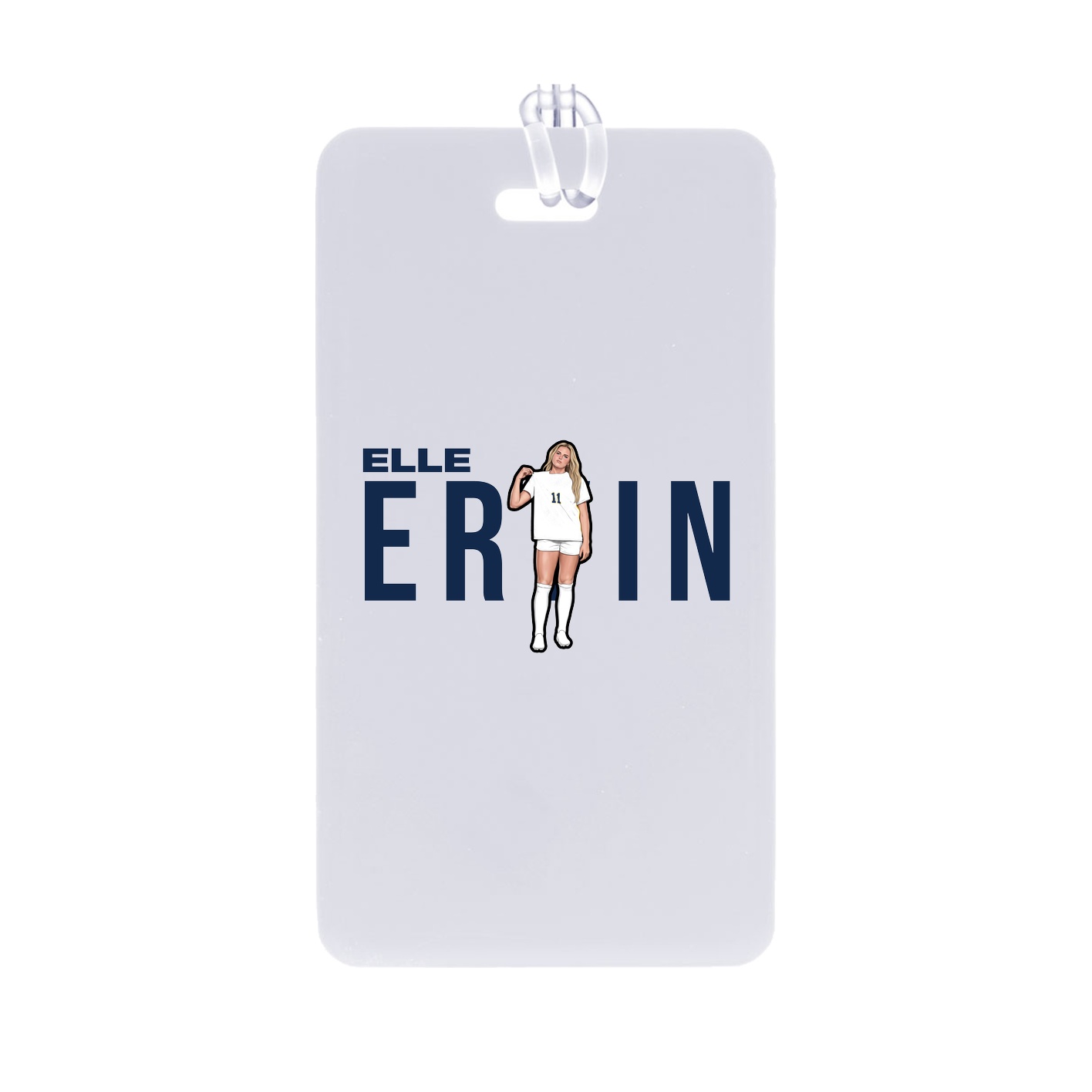 Bag Tag — Player Name in Classic