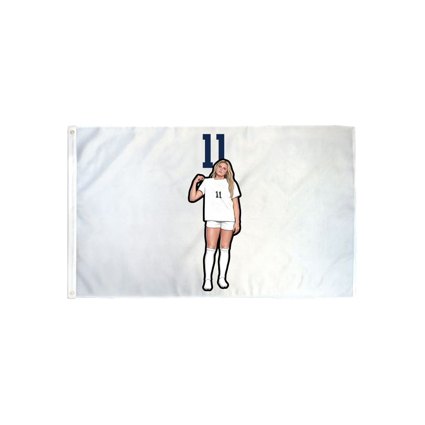 3x5 Flag — Number Top in Classic