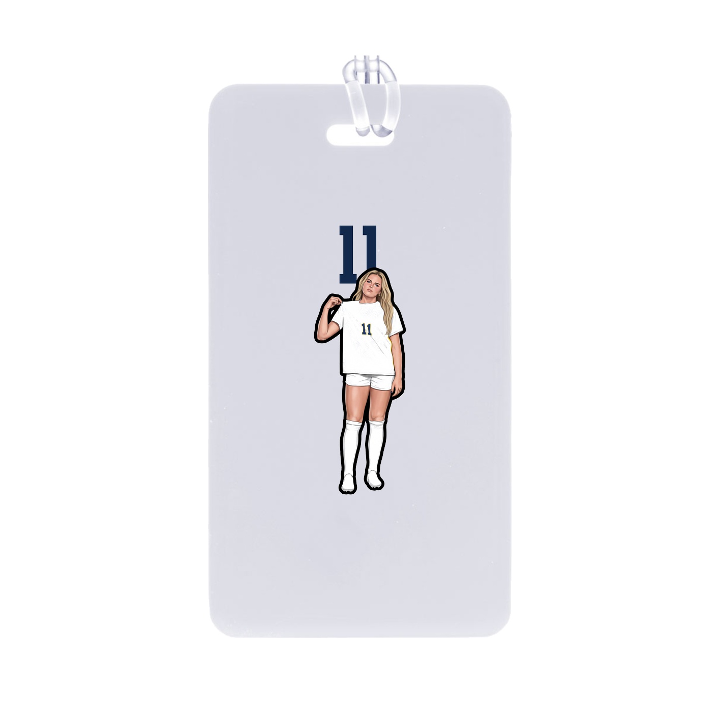 Bag Tag — Number Top in Classic
