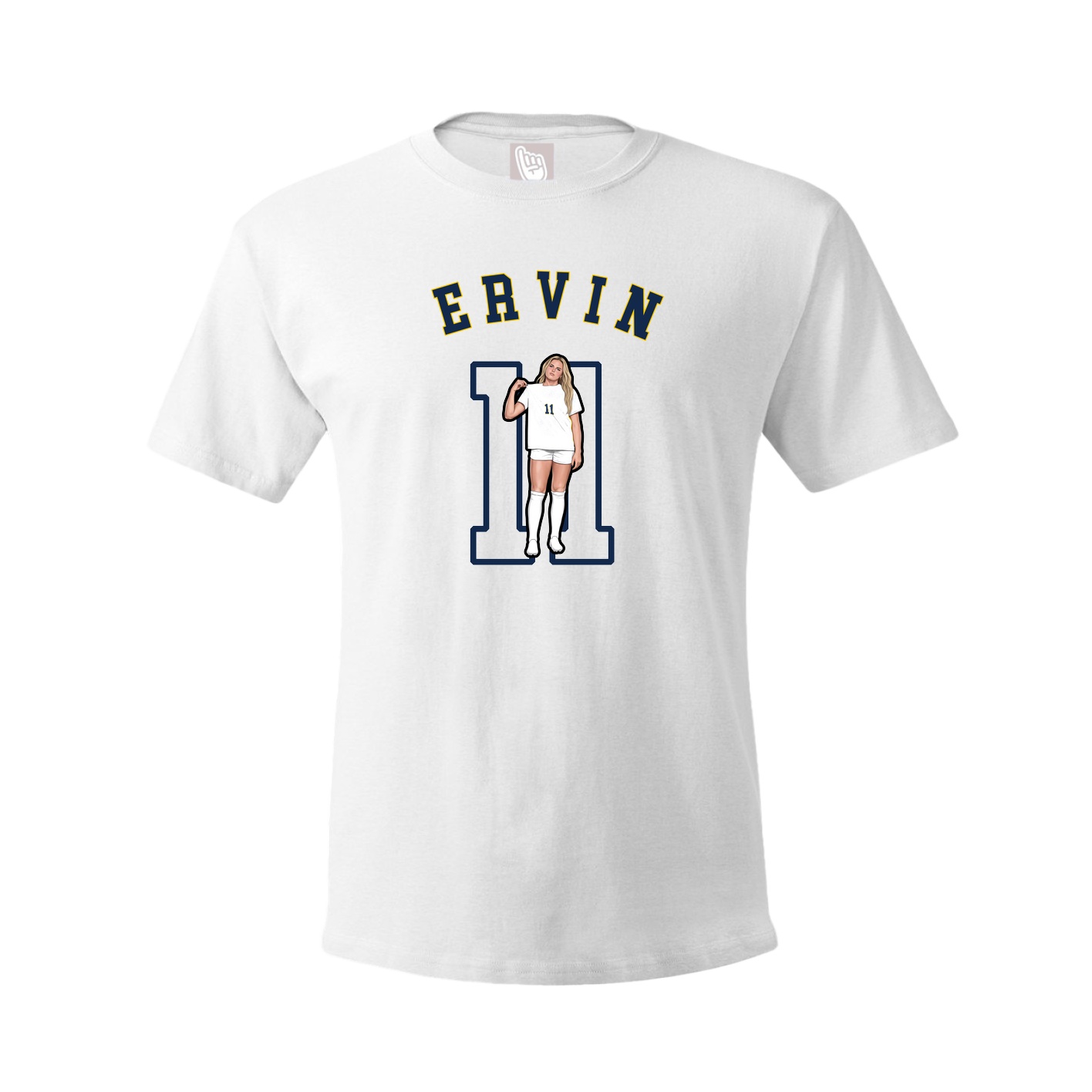 Tee — Shirsey Arch in White