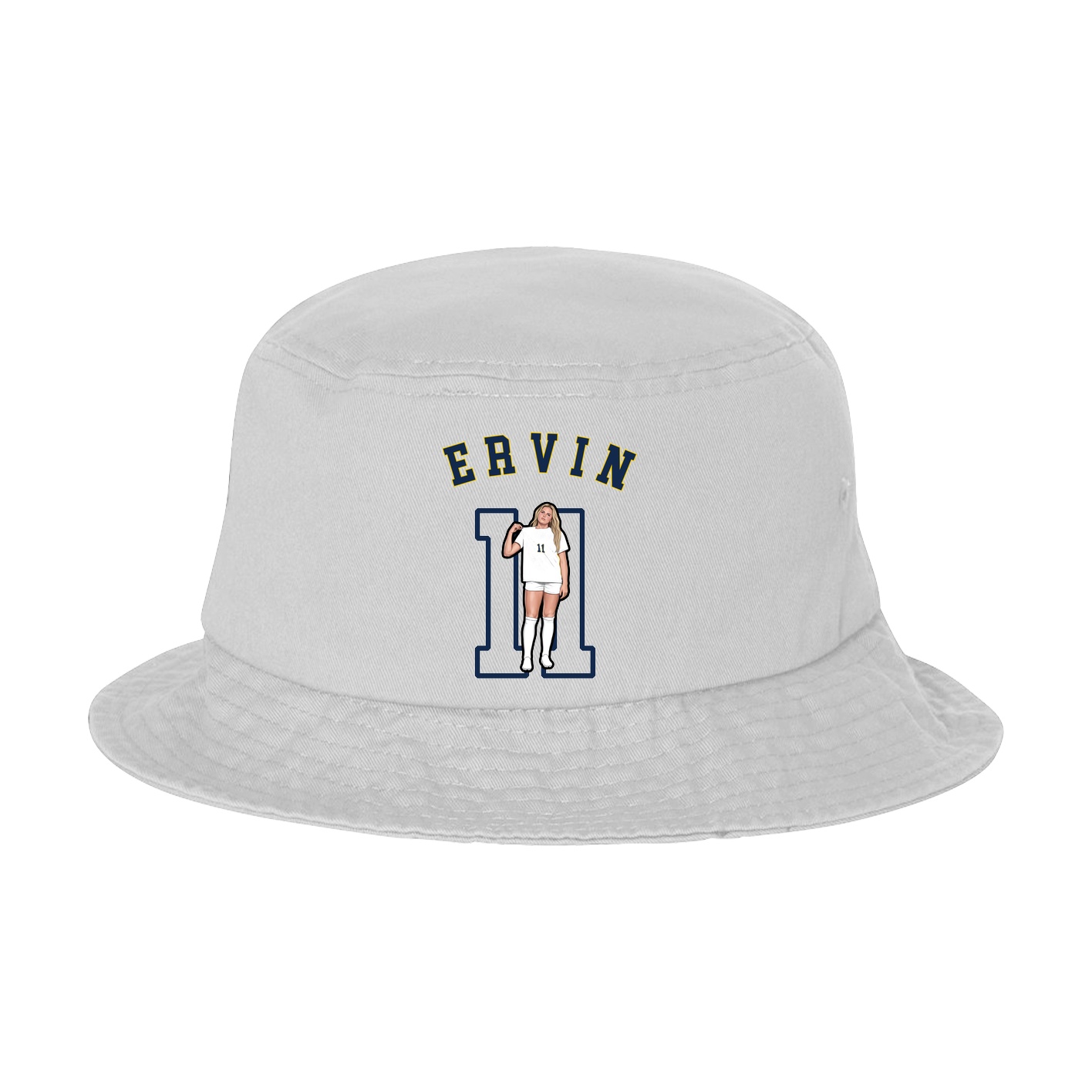 Bucket Cap — Shirsey Arch in White
