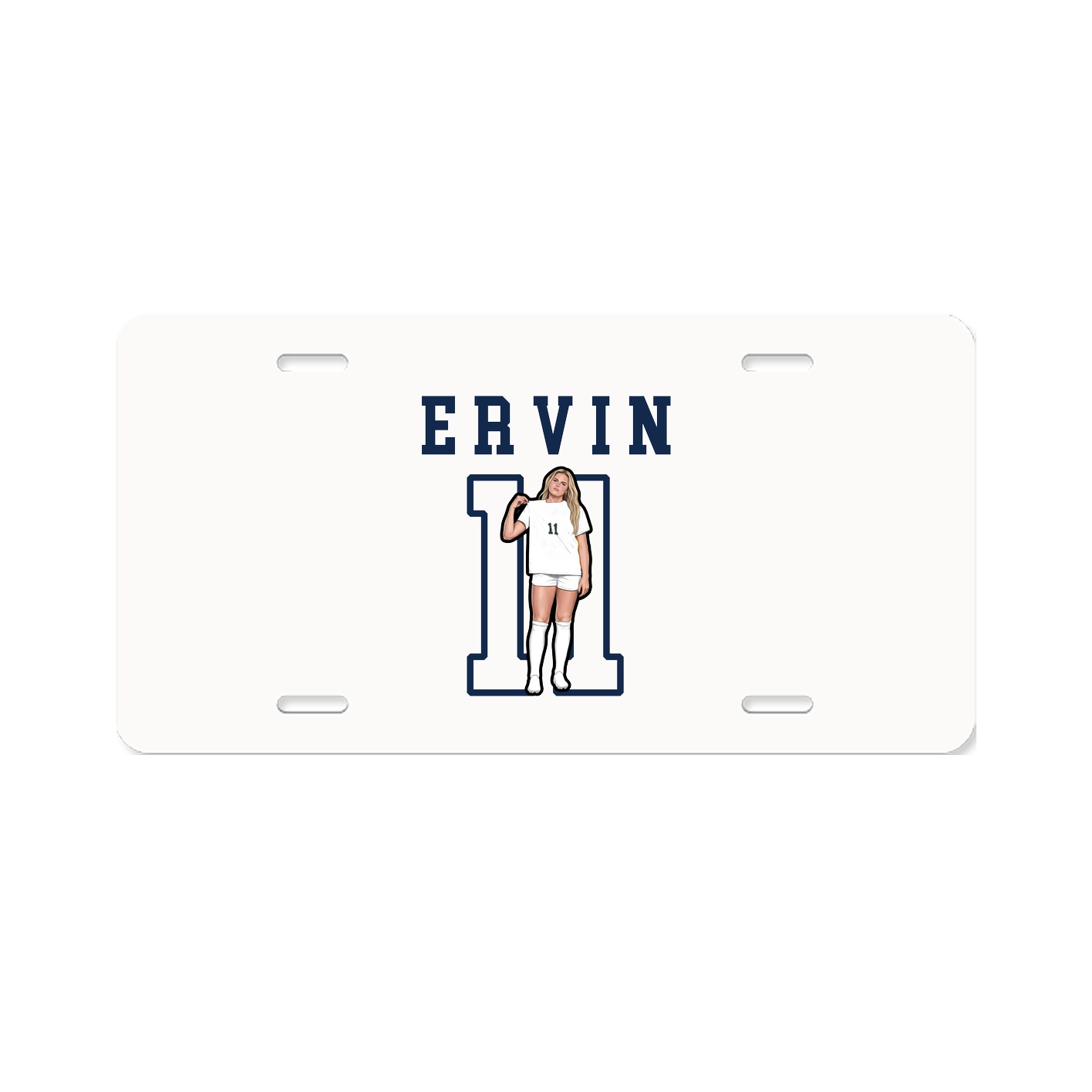 License Plate — Shirsey in Classic
