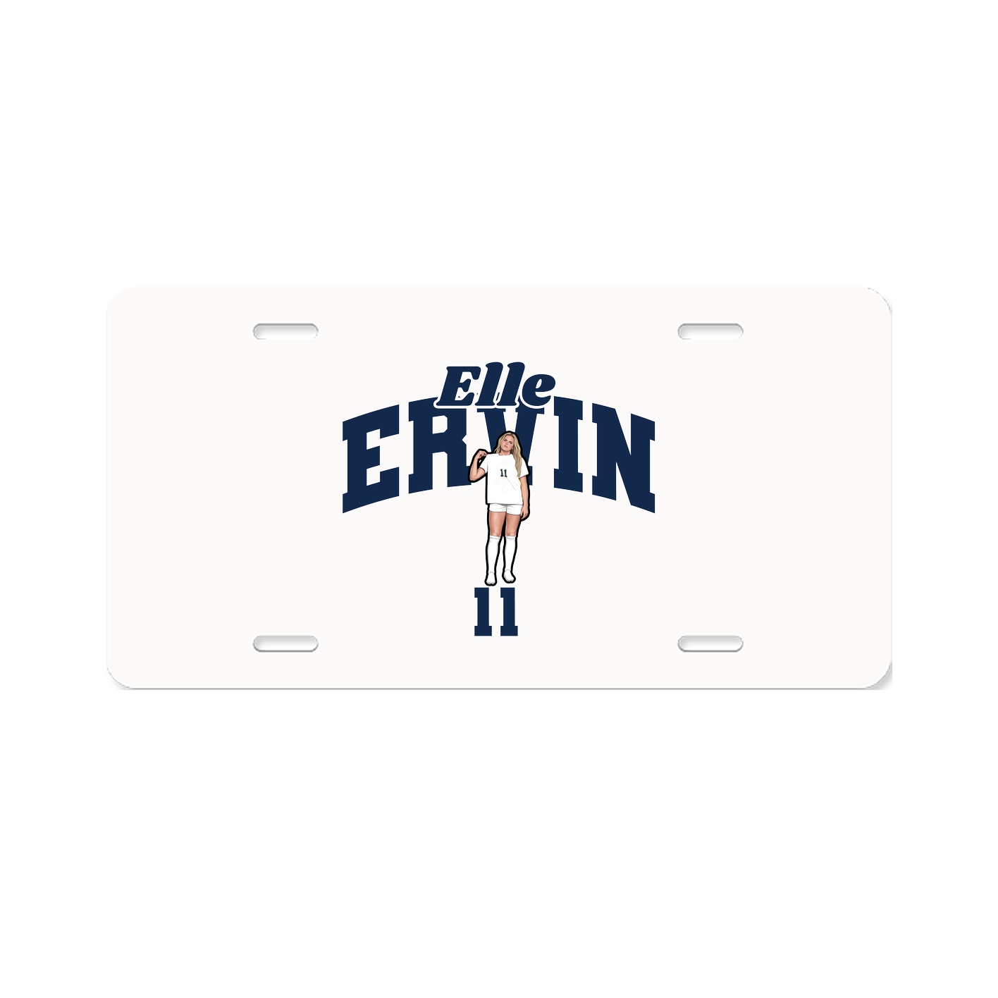 License Plate — Signature Arch in Classic