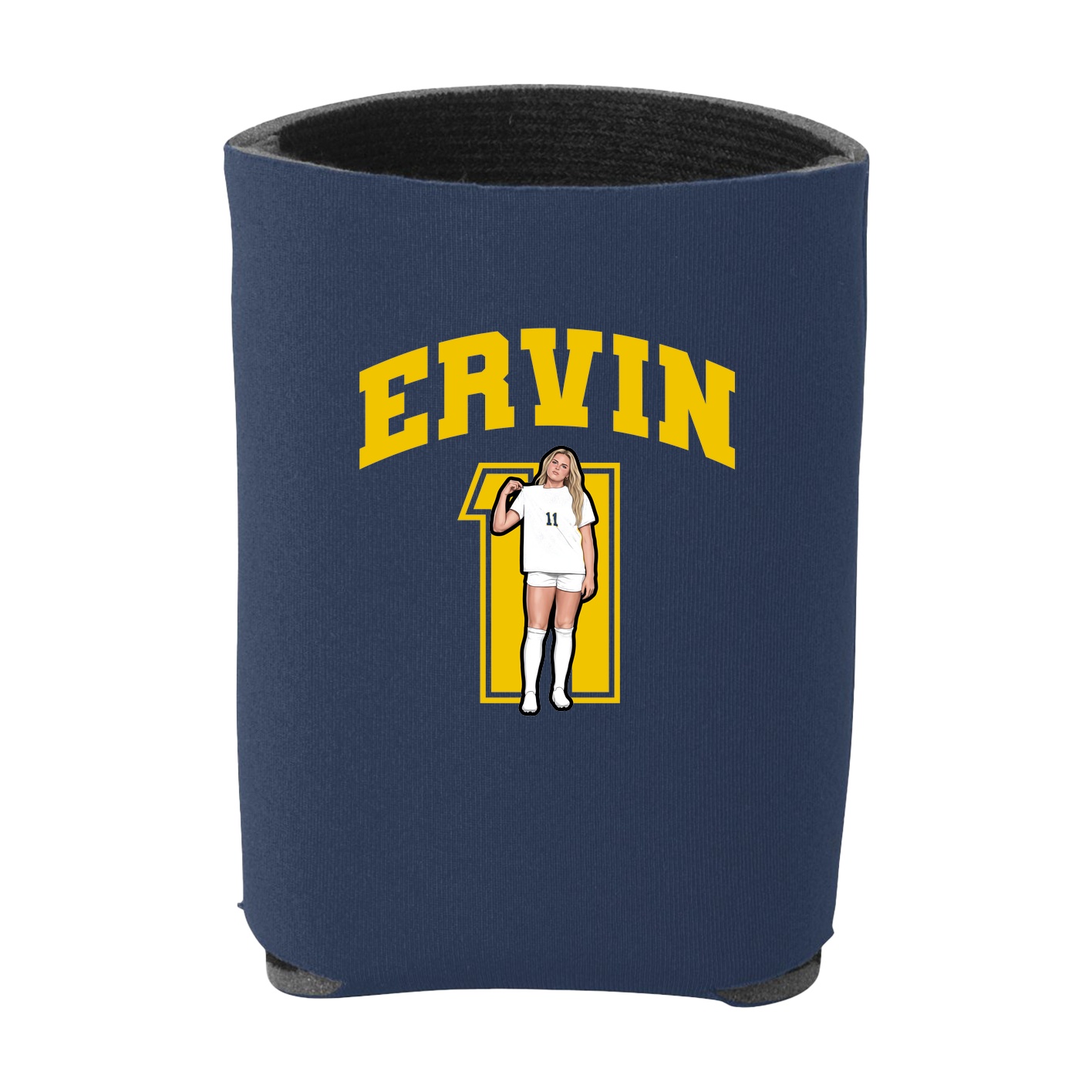 Can Holder — Number in Navy