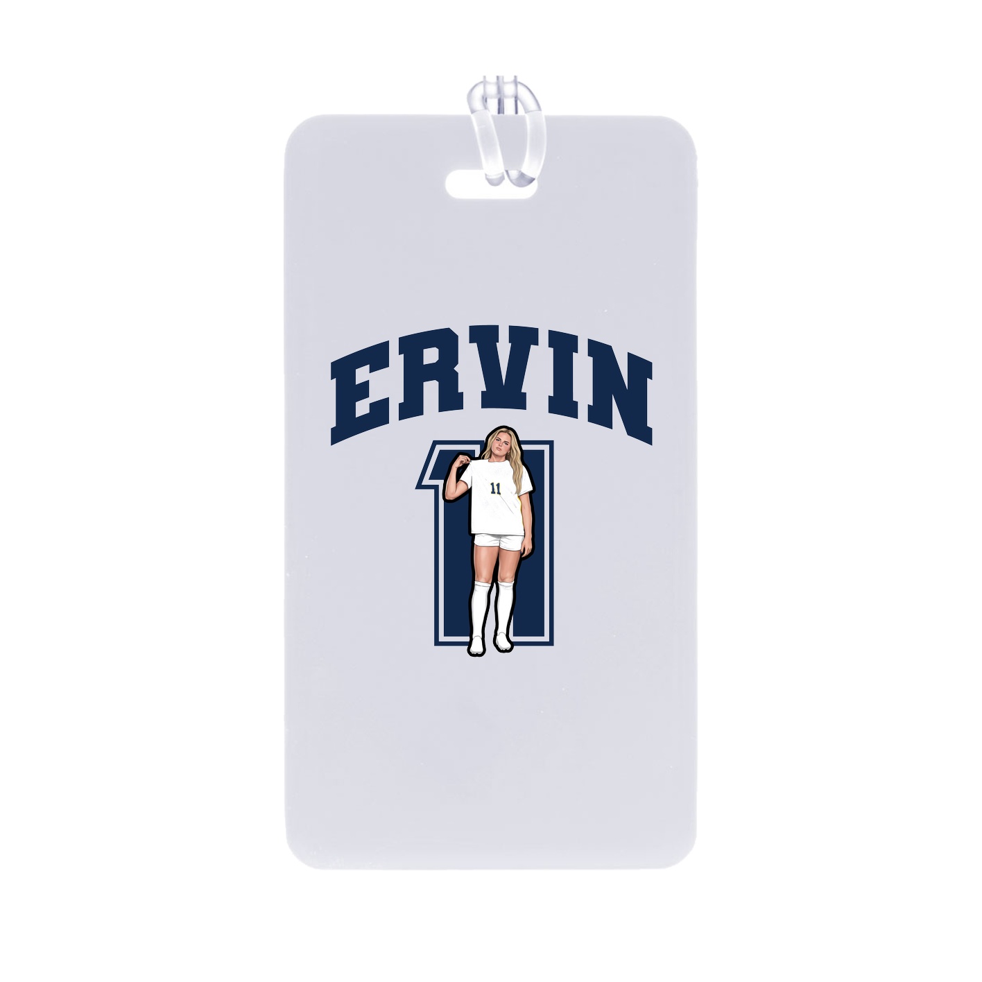 Bag Tag — Number in Classic