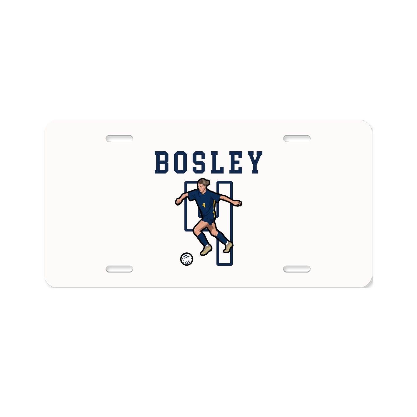 License Plate — Shirsey in Classic