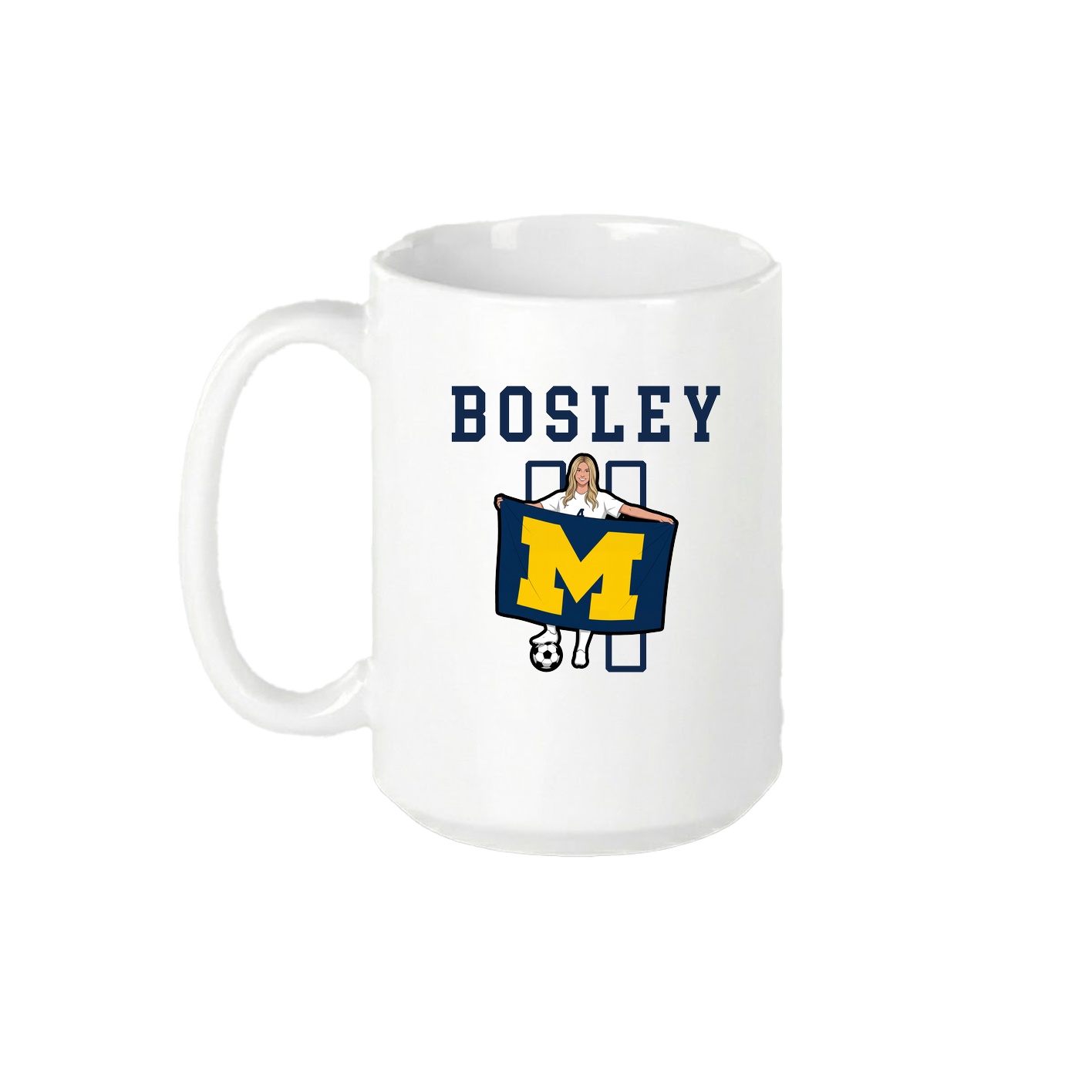 15oz Coffee Mug — Shirsey in White