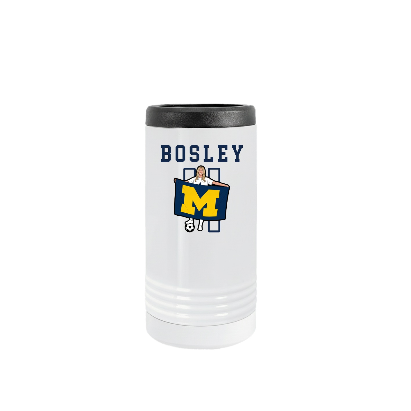 Slim Beverage Holder — Shirsey in White