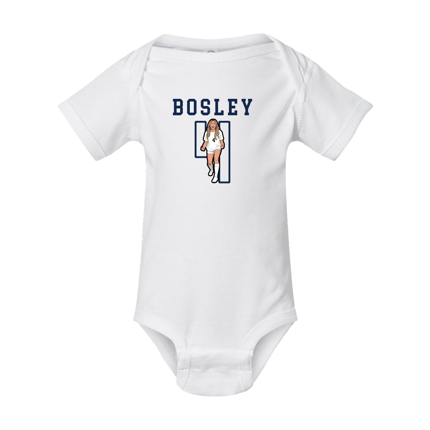 Baby Onesie — Shirsey in White