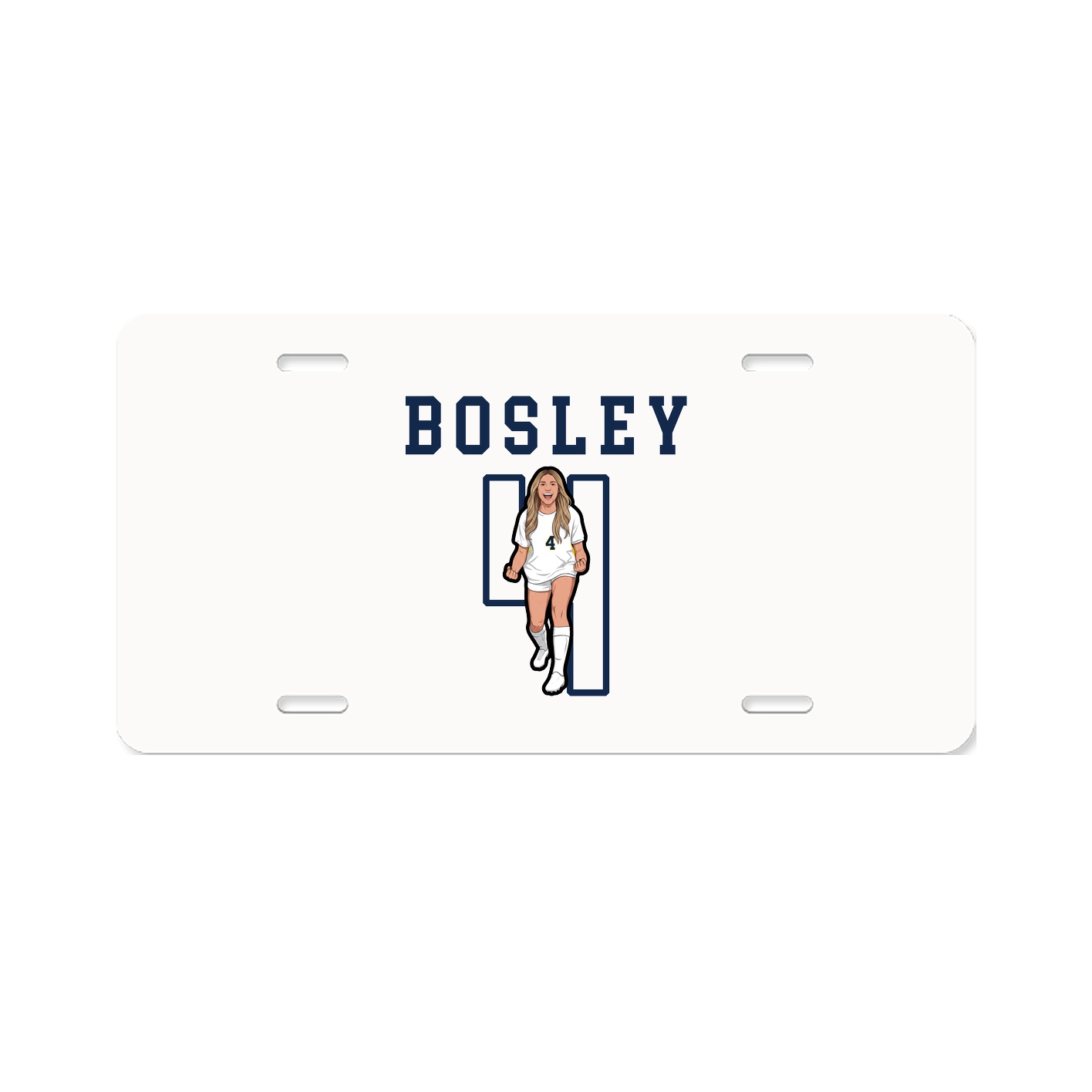License Plate — Shirsey in Classic