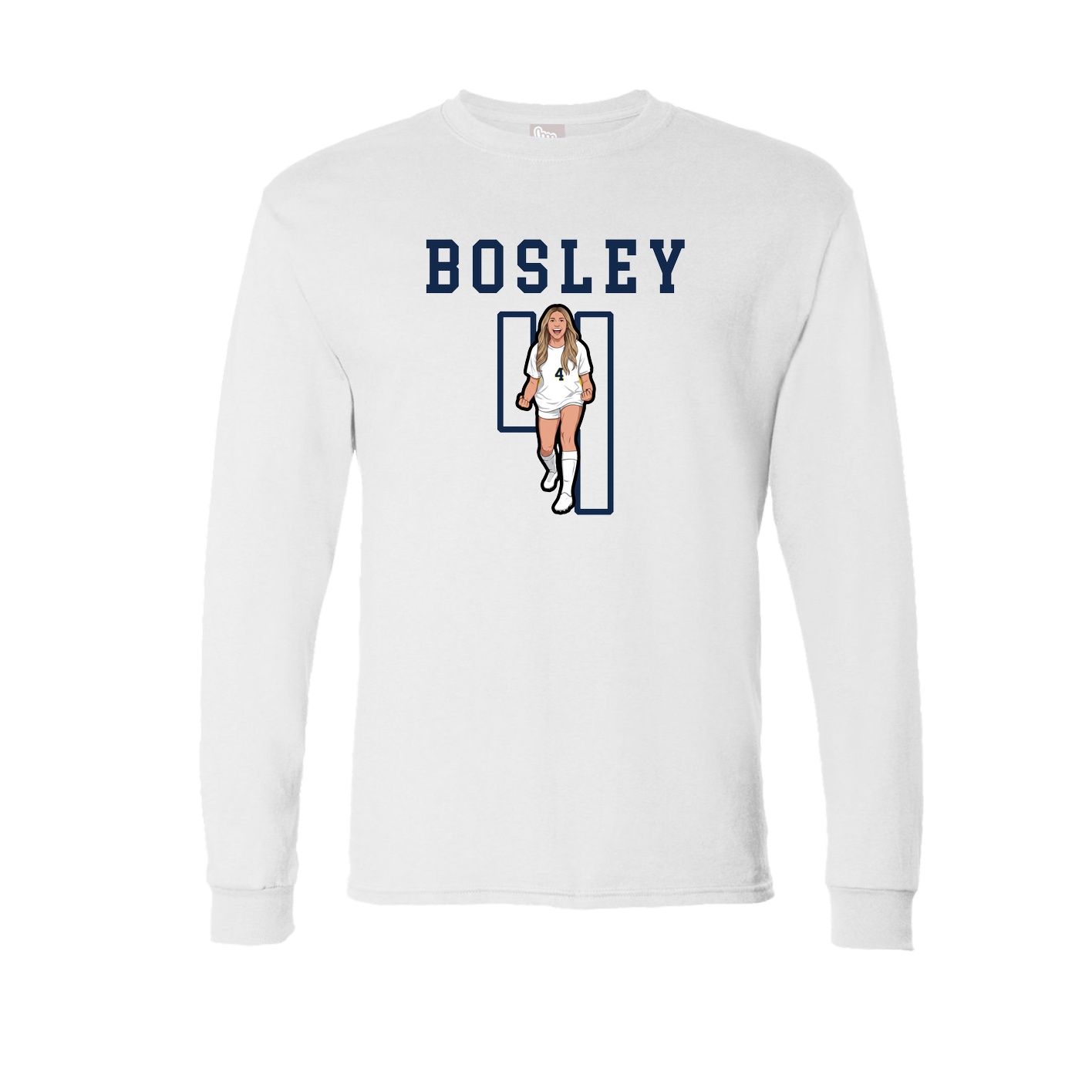 Long Sleeve Tee — Shirsey in White