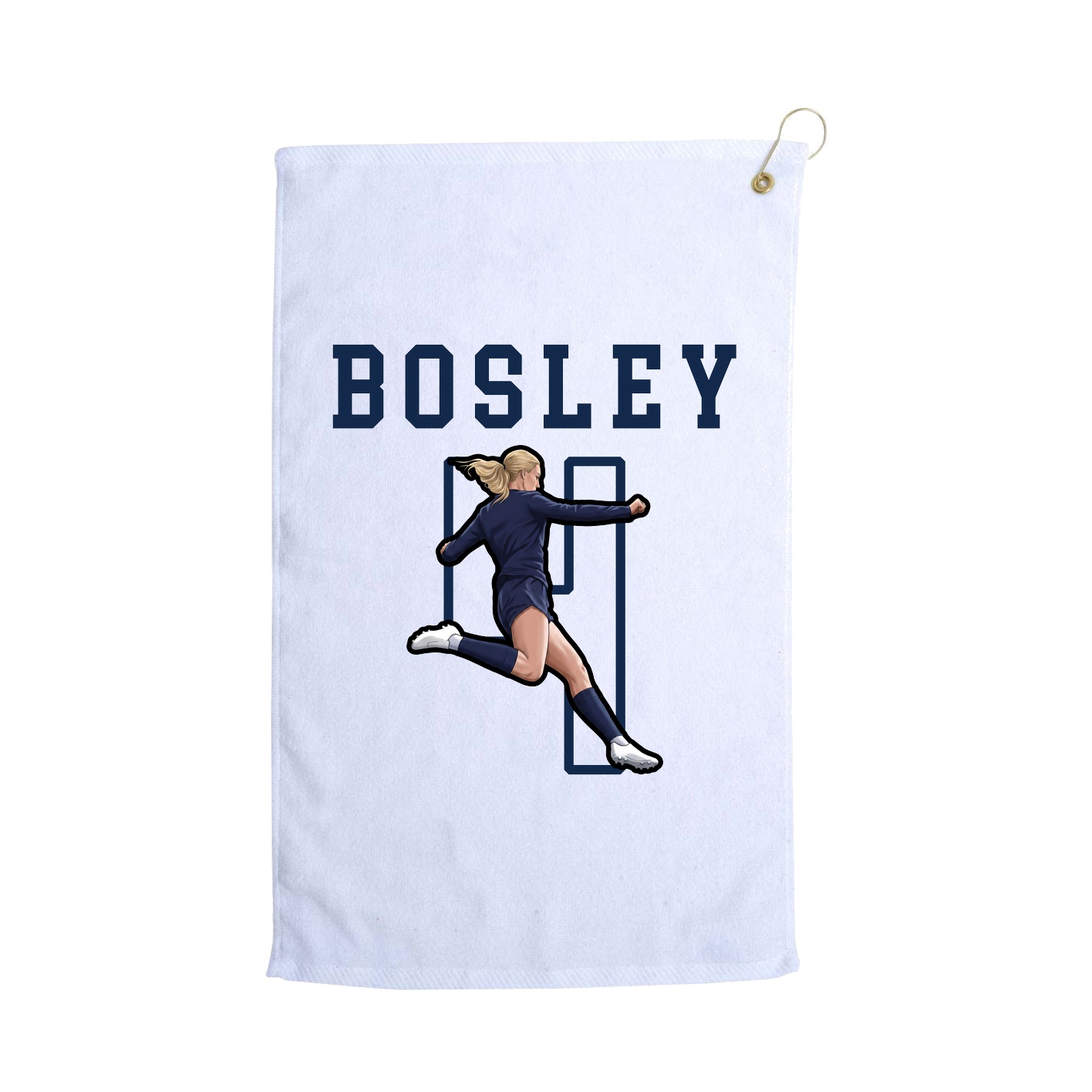 Golf Towel — Shirsey in White