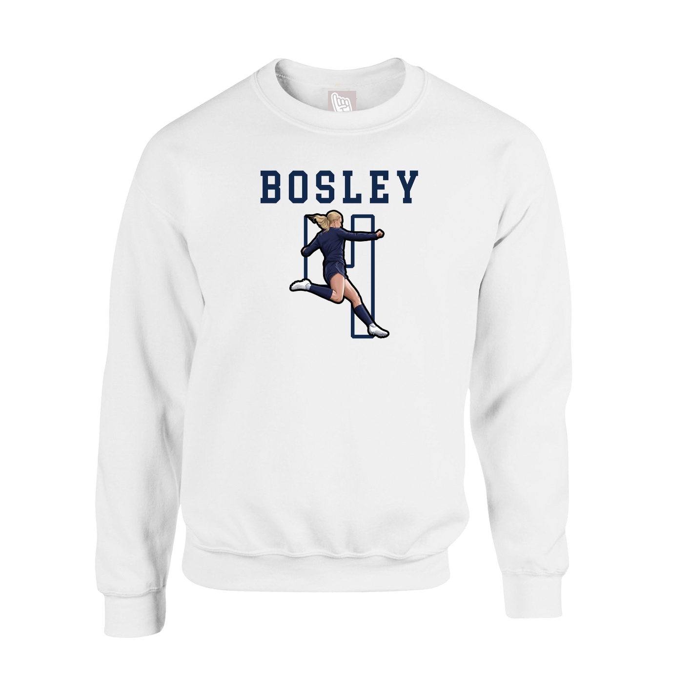 Fleece Crew — Shirsey in White