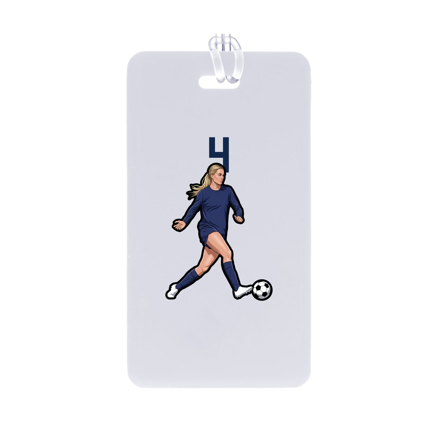 Bag Tag — Number Top in Classic