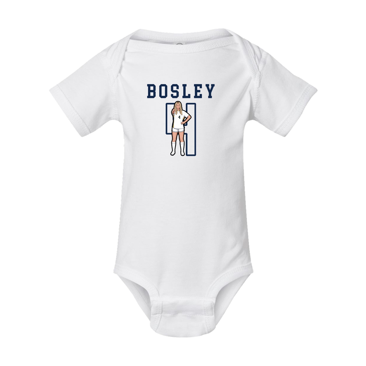 Baby Onesie — Shirsey in White
