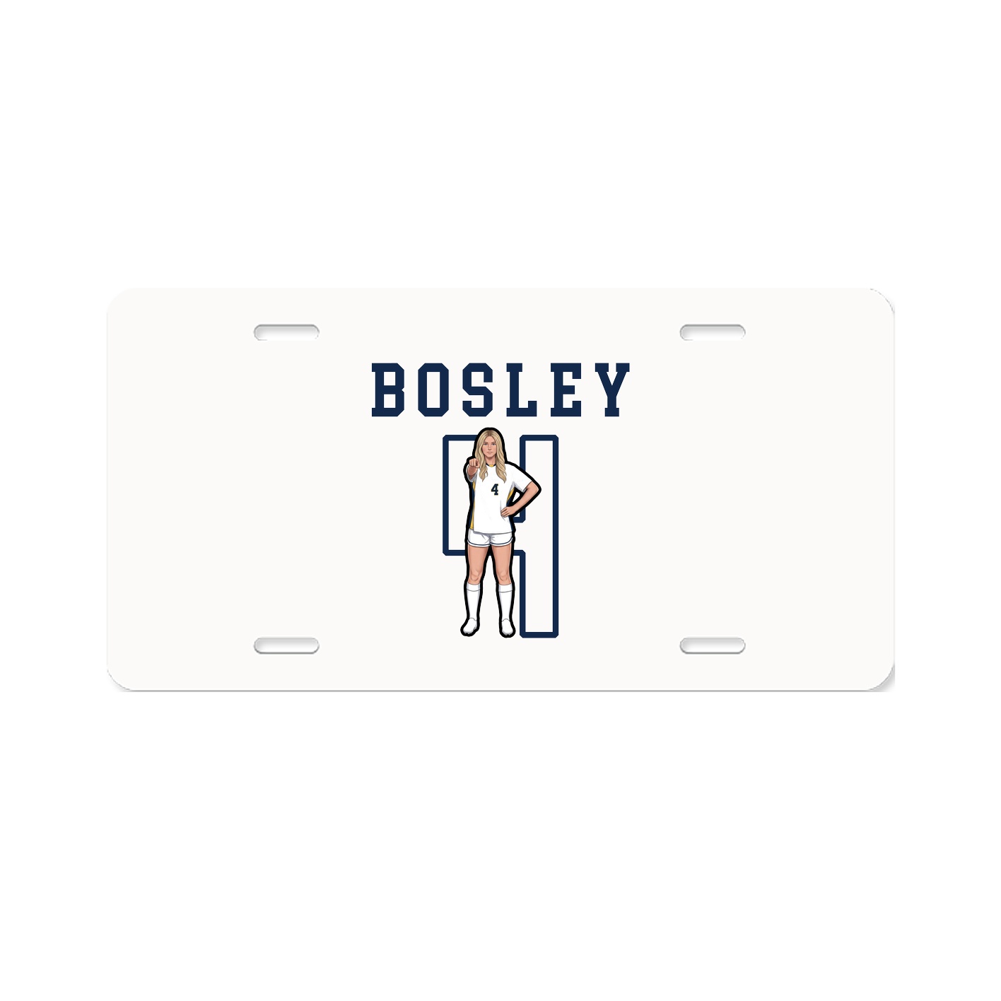 License Plate — Shirsey in Classic