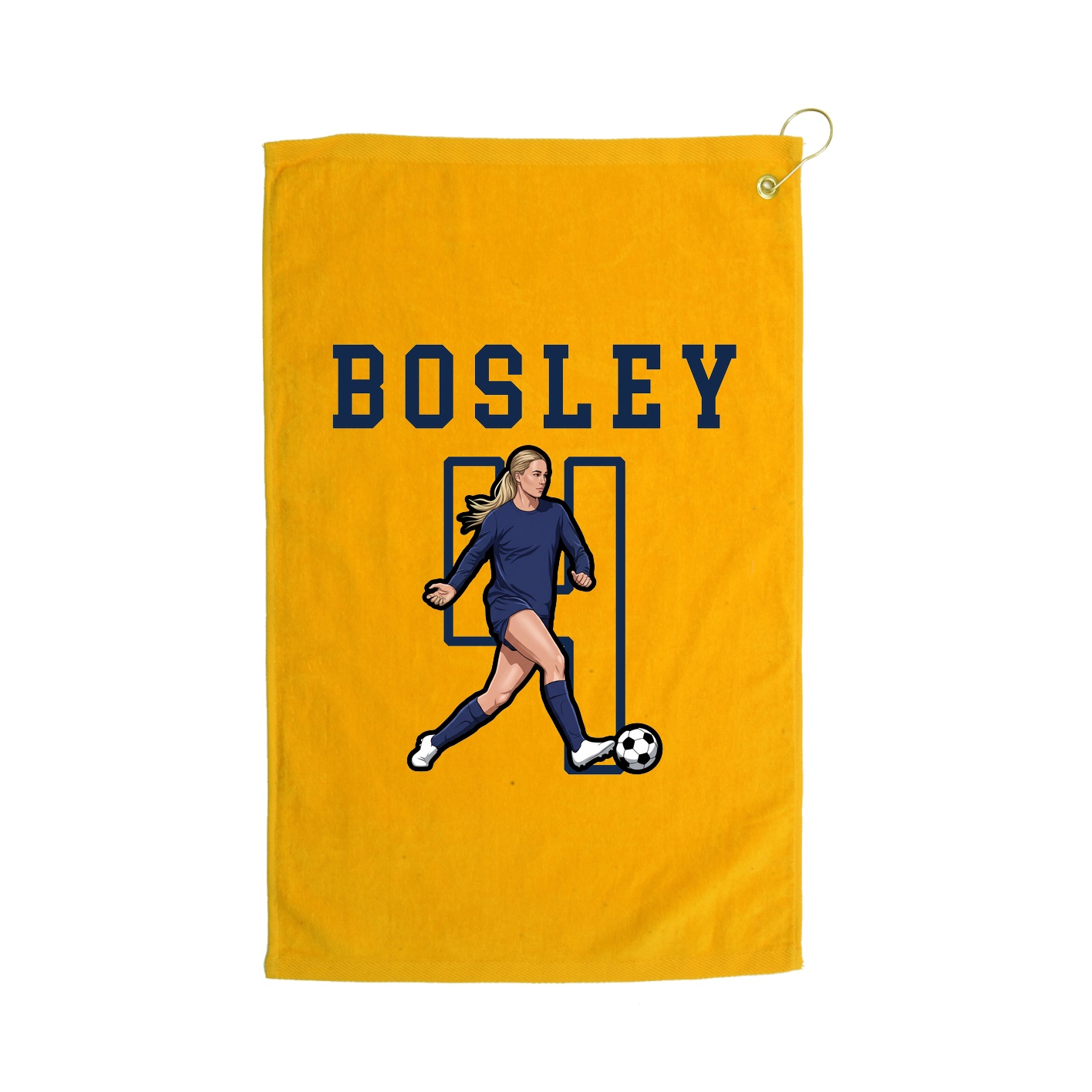 Golf Towel — Shirsey in Gold