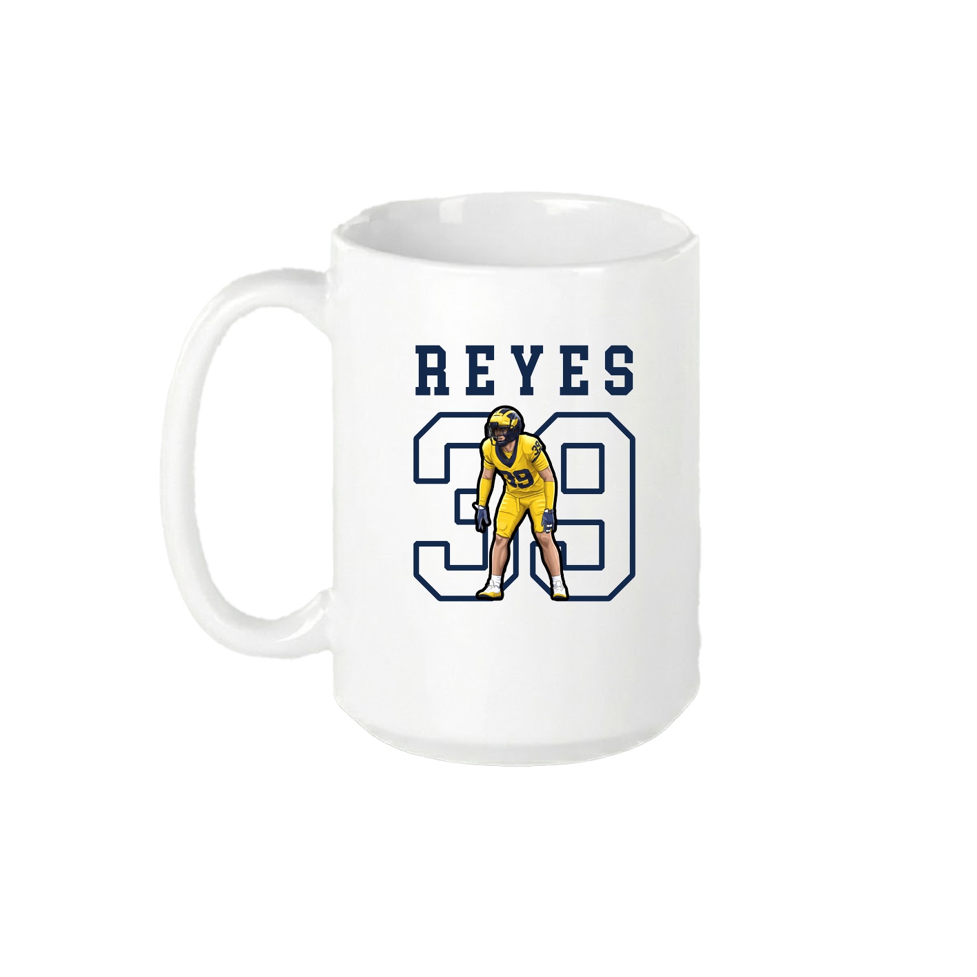 15oz Coffee Mug — Shirsey in White