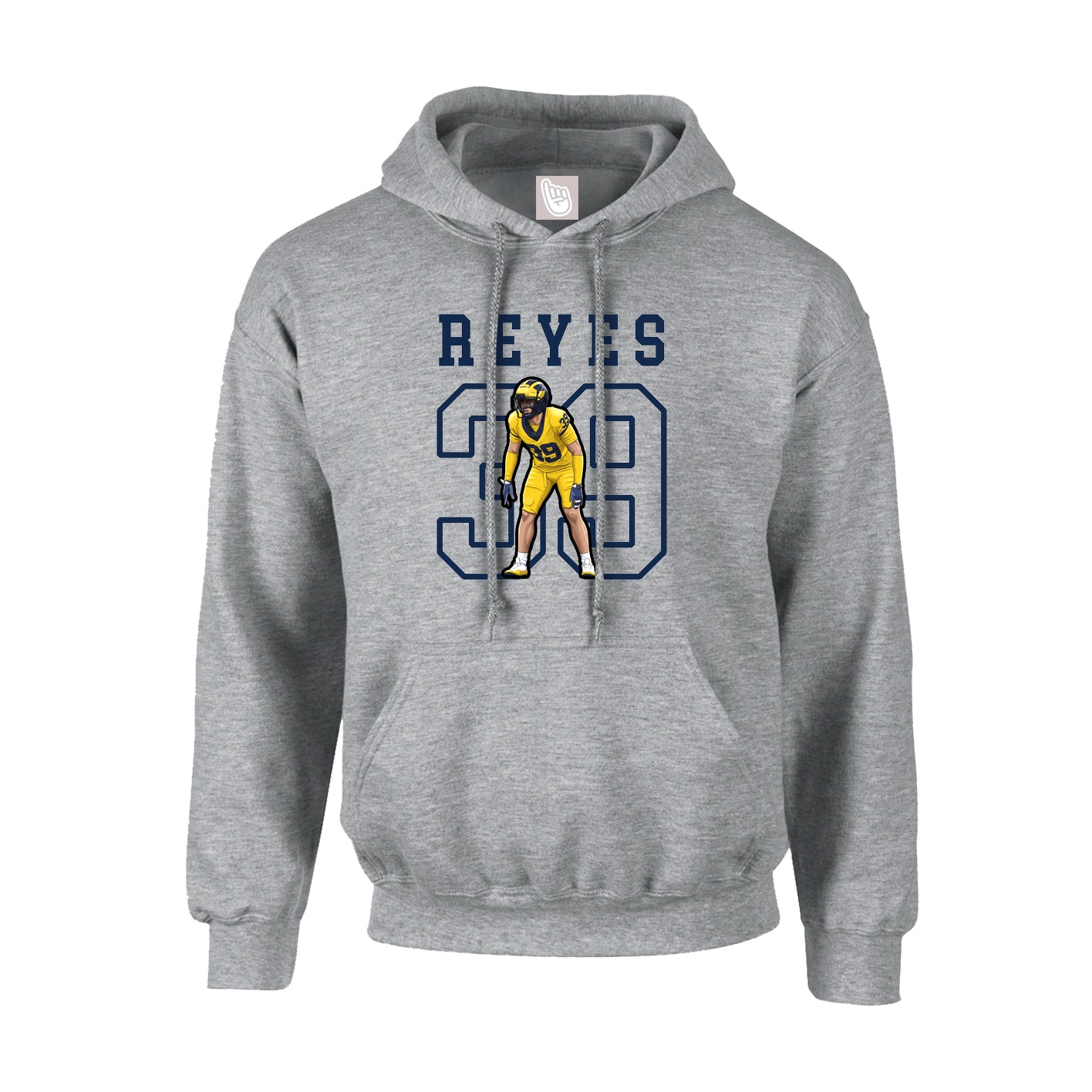 Hoodie — Shirsey in Grey