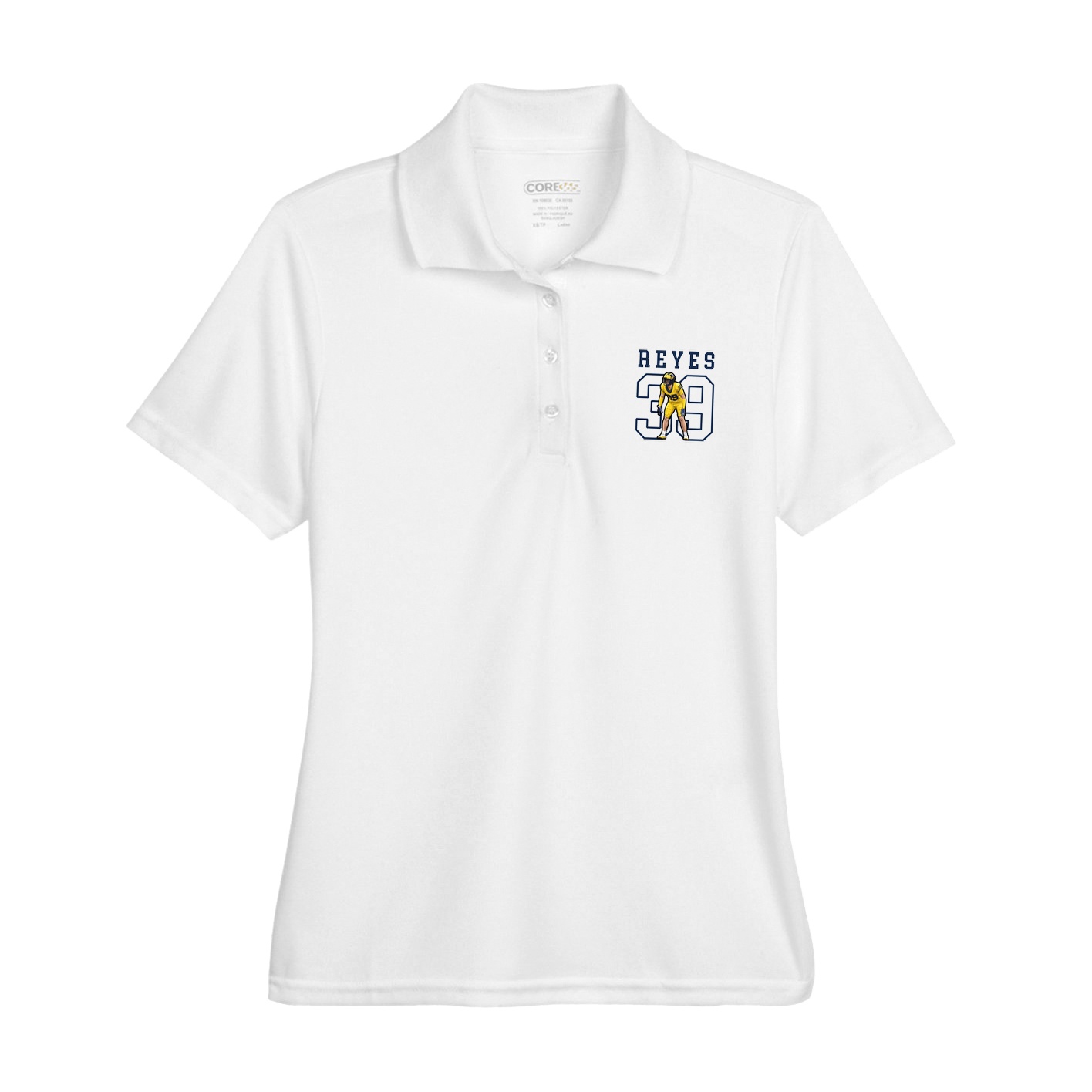 Womens Performance Polo — Shirsey in White