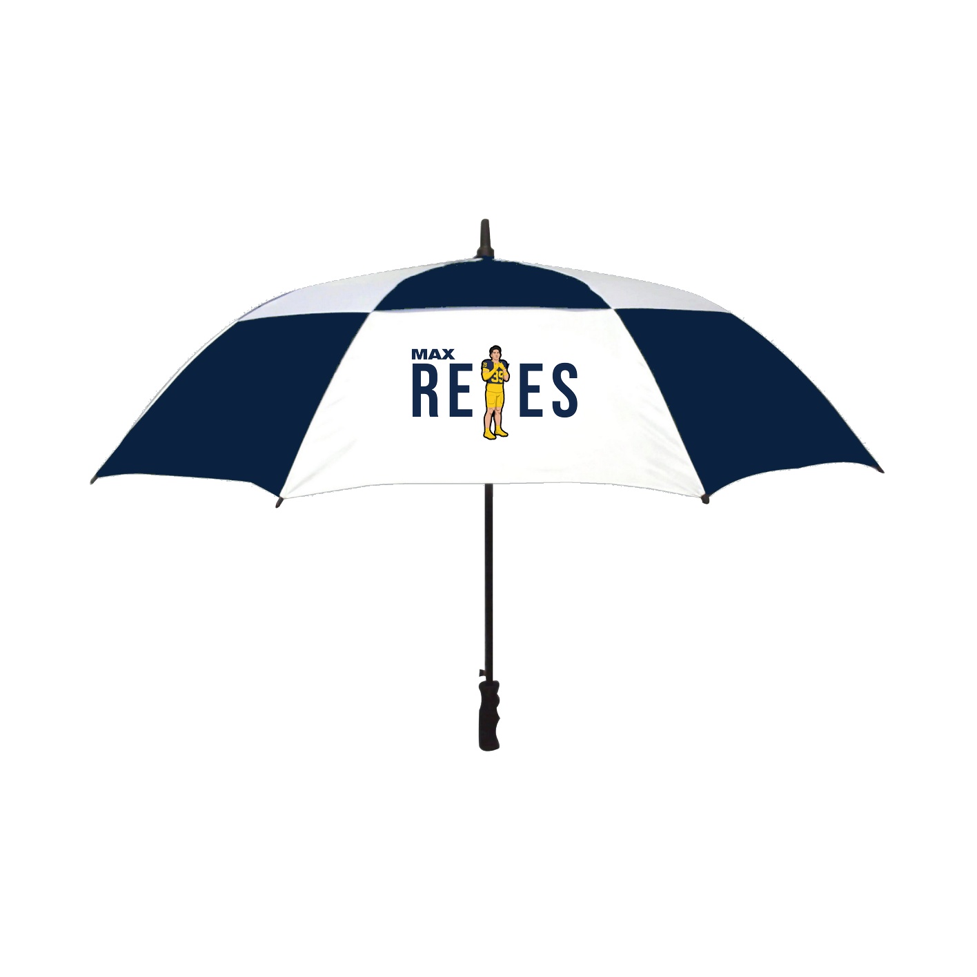 Golf Umbrella — Player Name in Navy