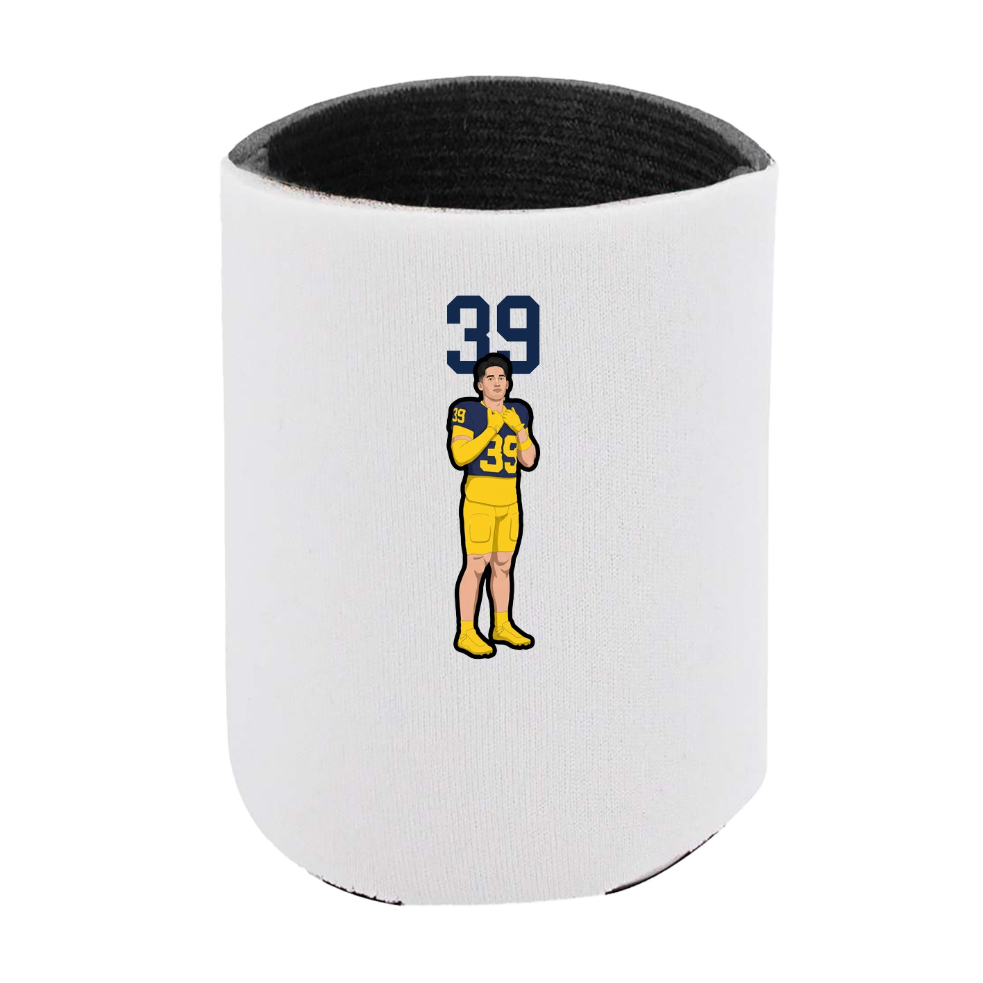Can Holder — Number Top in White