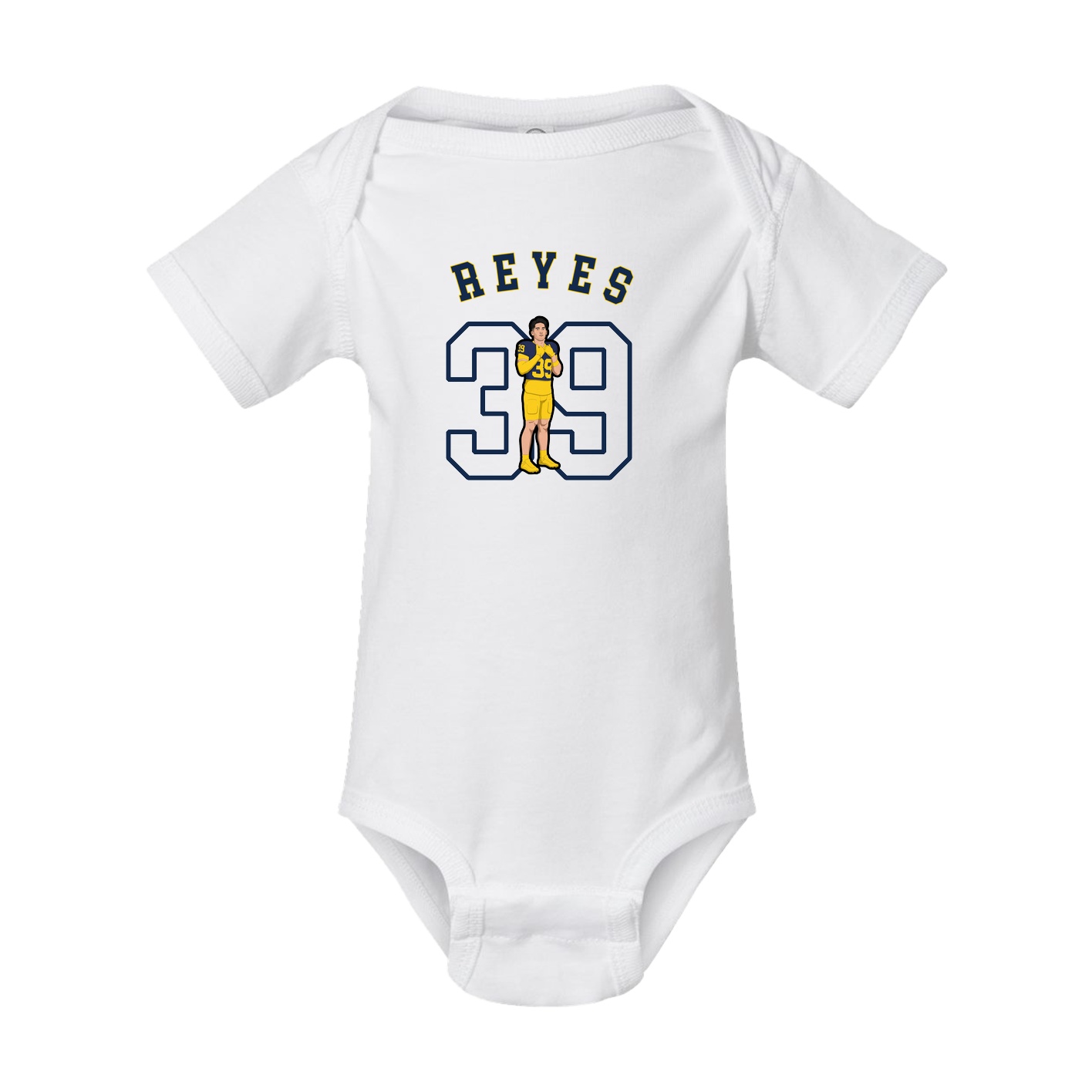 Baby Onesie — Shirsey Arch in White
