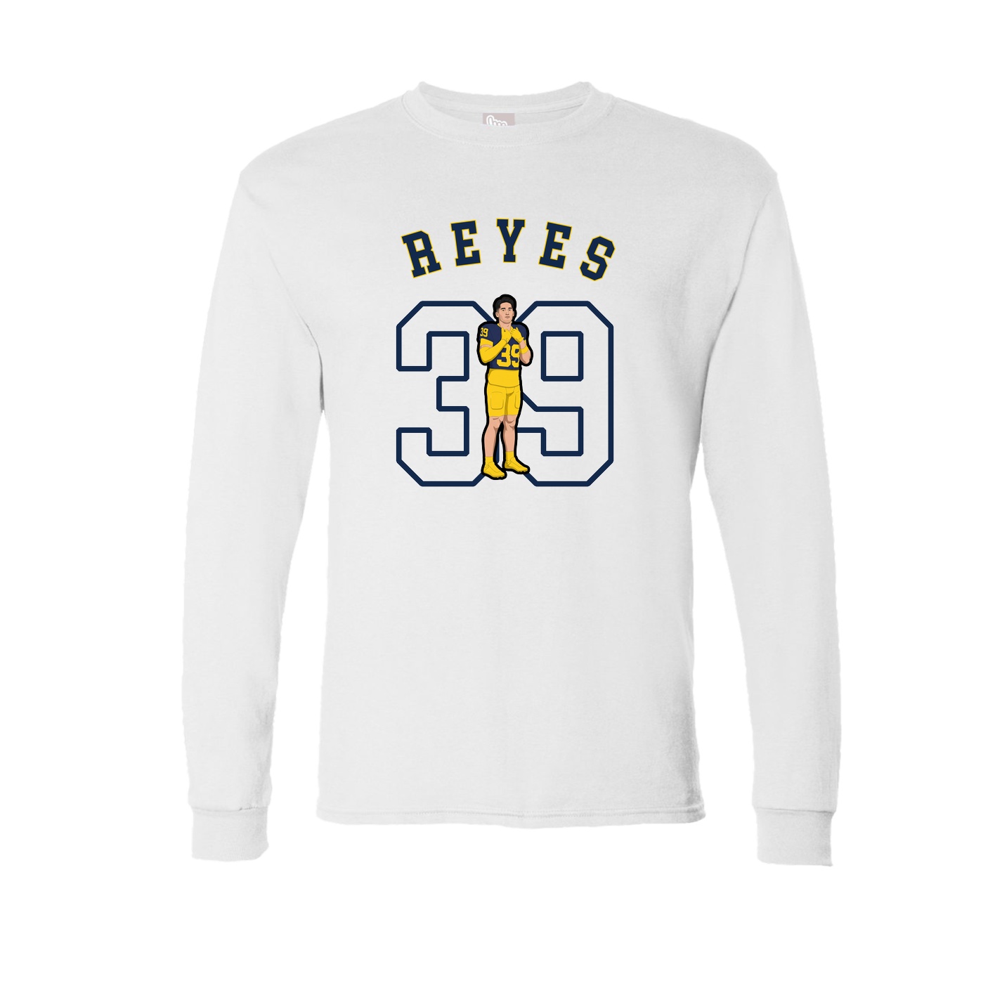 Long Sleeve Tee — Shirsey Arch in White