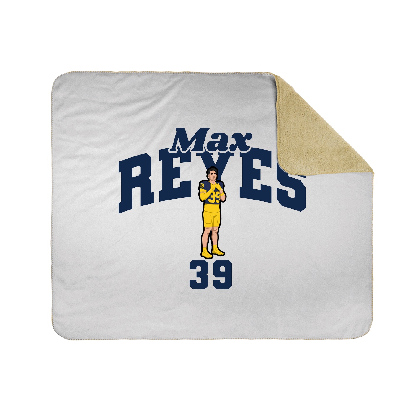 Throw Blanket — Signature Arch in White