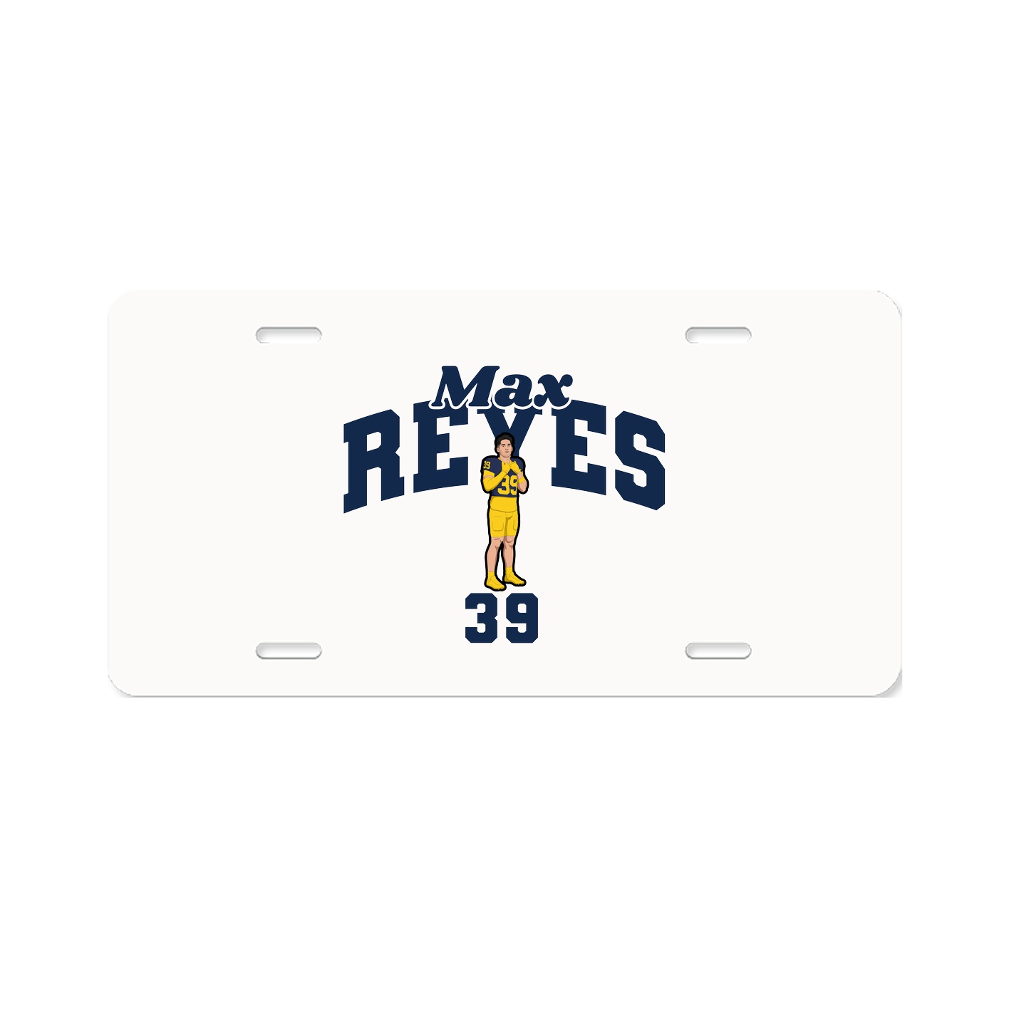 License Plate — Signature Arch in Classic