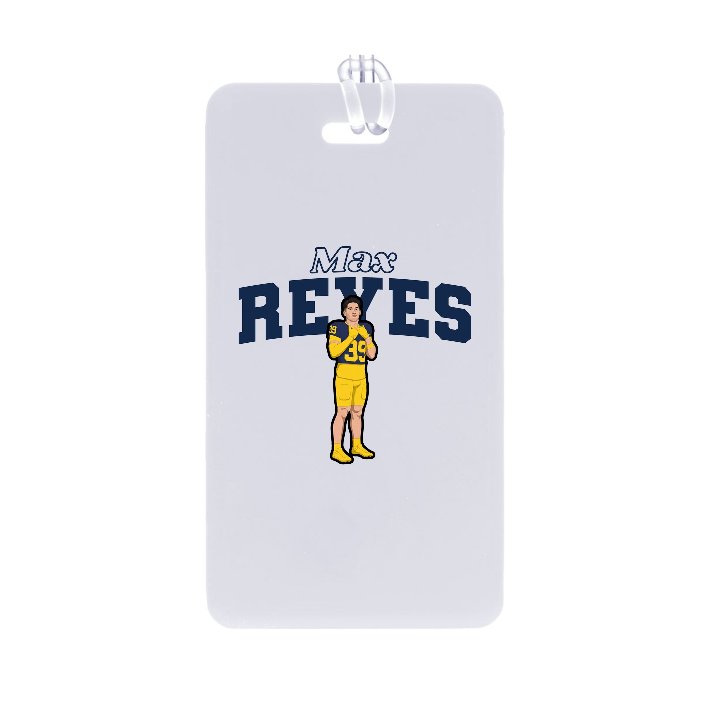 Bag Tag — Name Arch in Classic