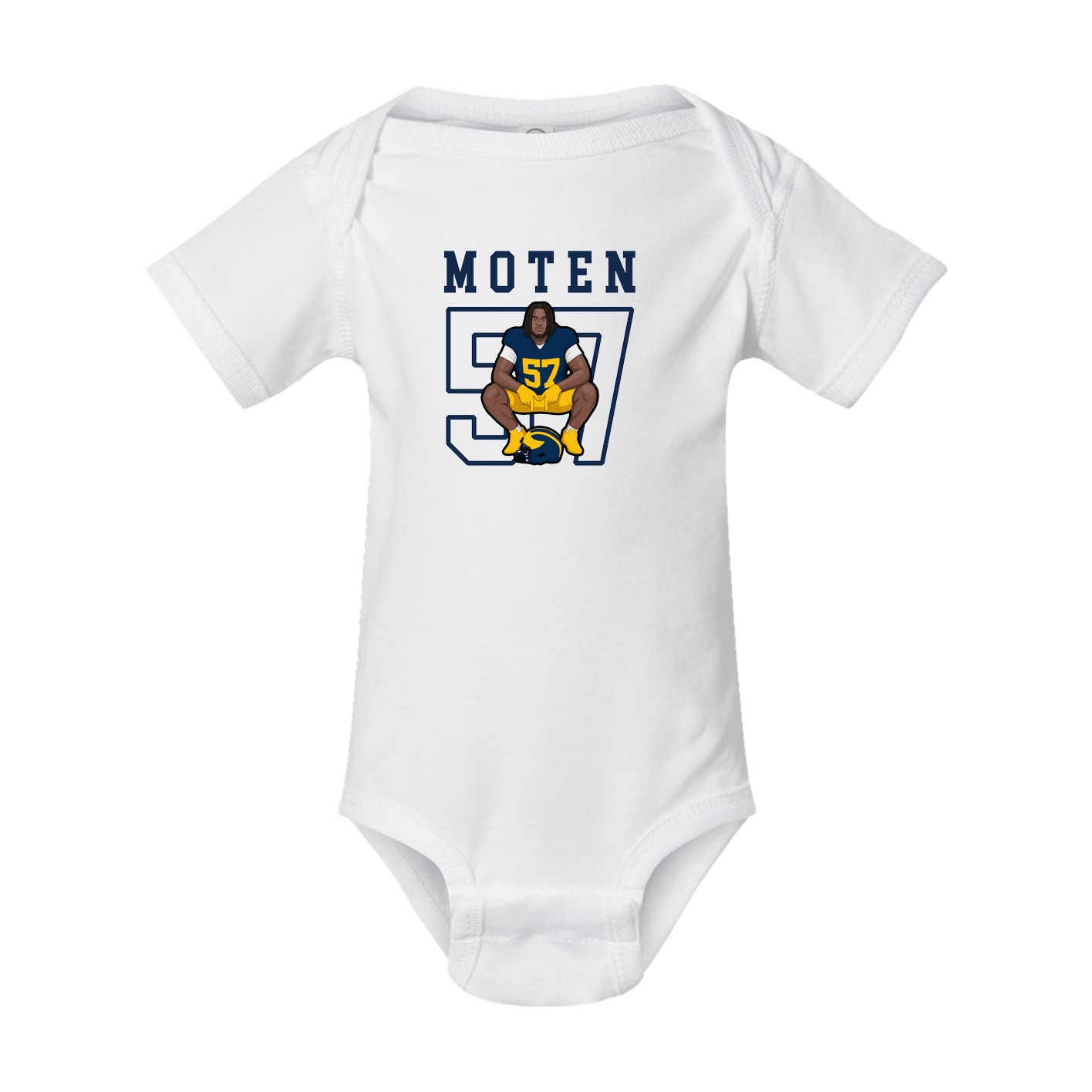 Baby Onesie — Shirsey in White