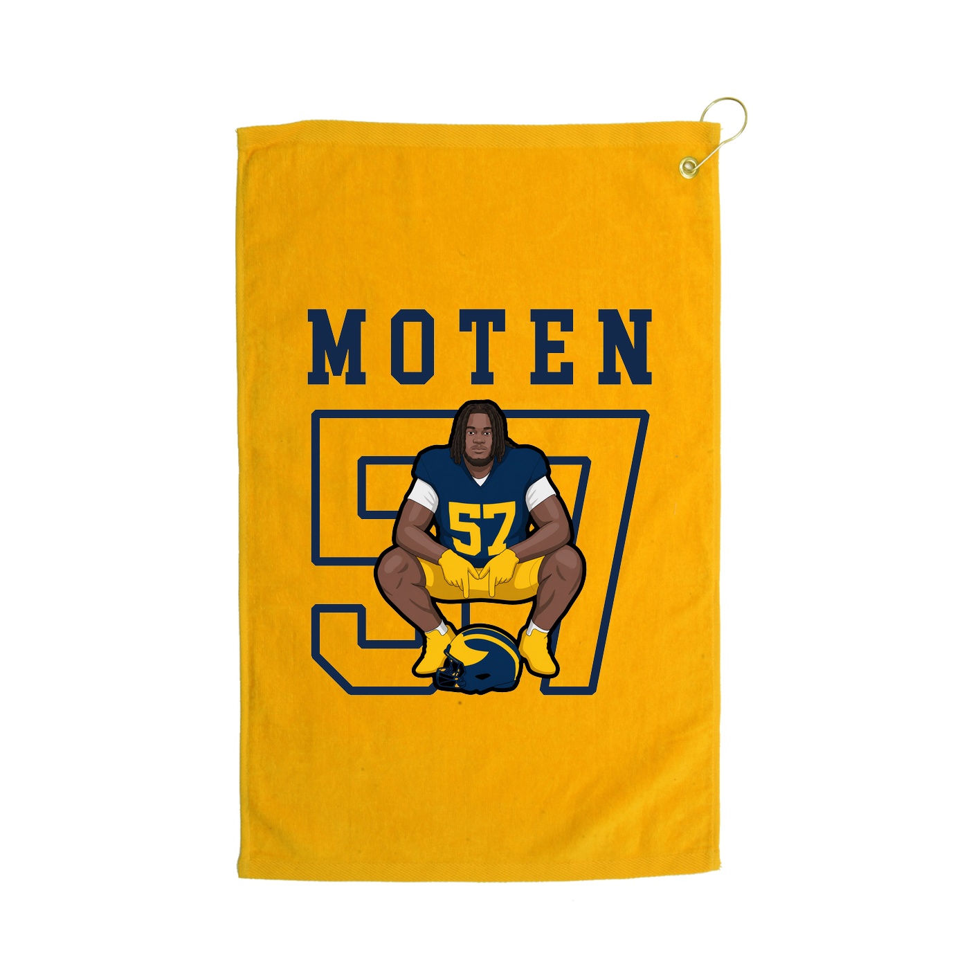 Golf Towel — Shirsey in Gold