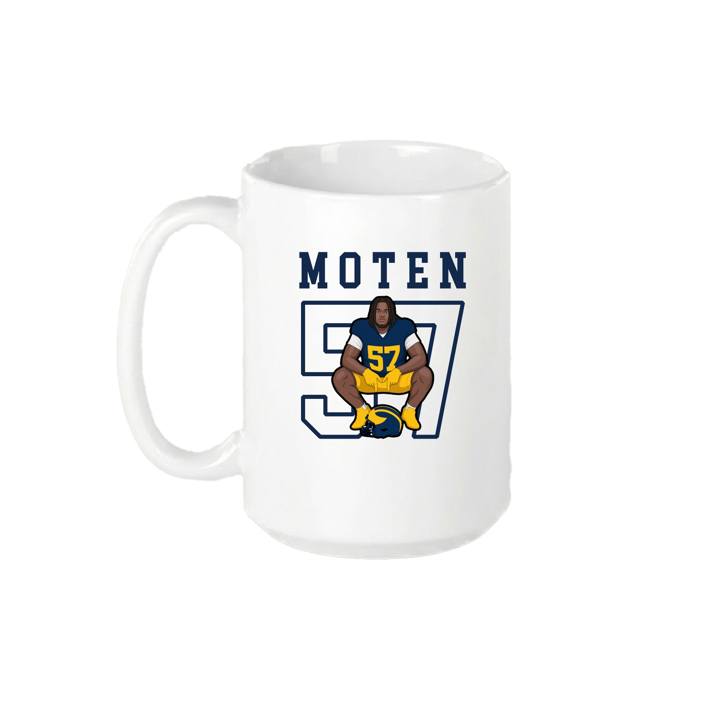 15oz Coffee Mug — Shirsey in White