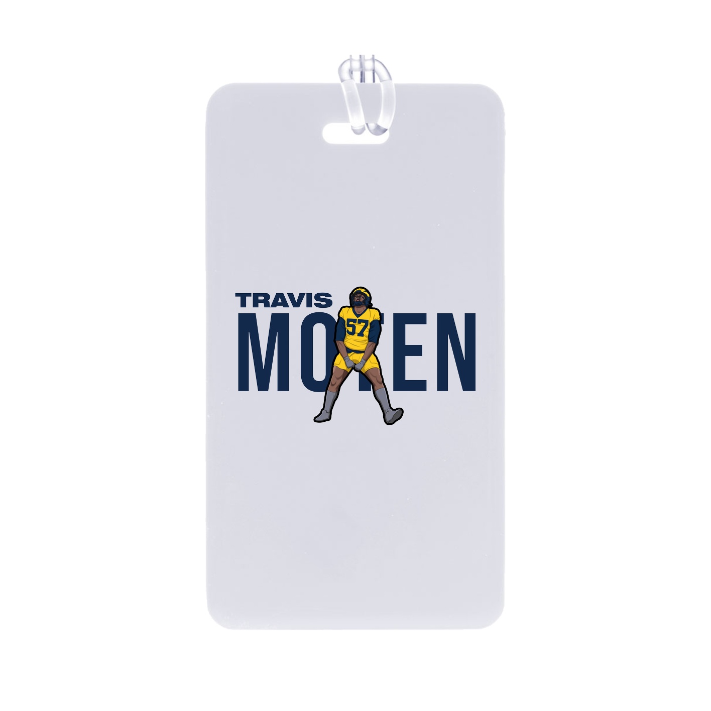Bag Tag — Player Name in Classic