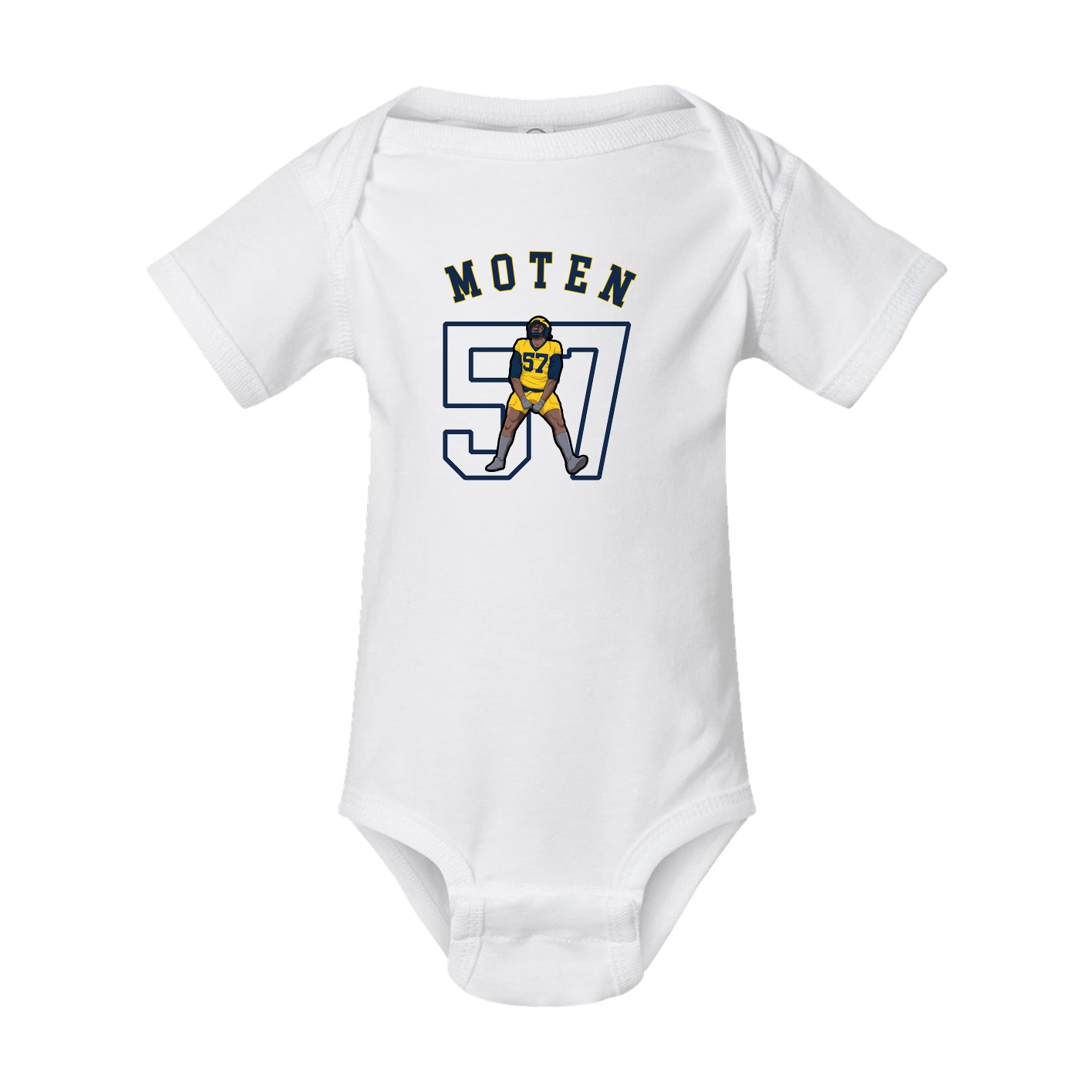 Baby Onesie — Shirsey Arch in White