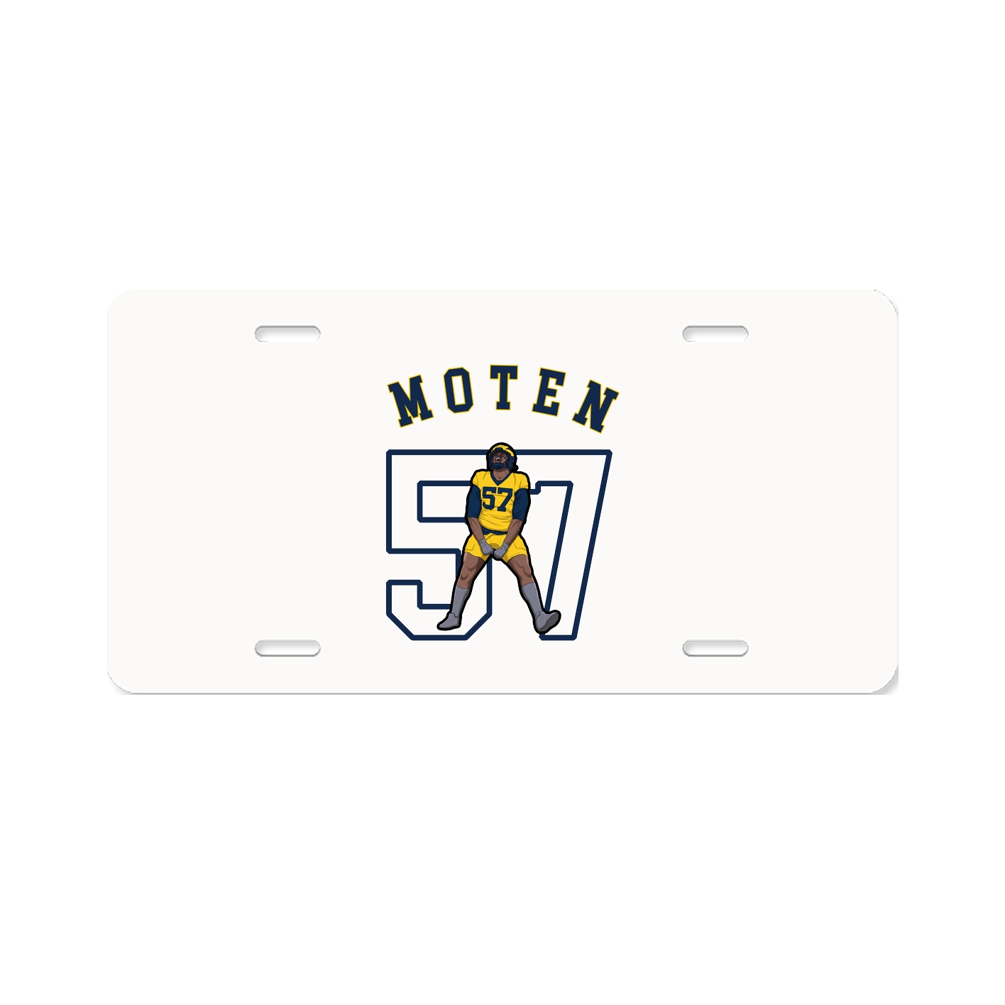 License Plate — Shirsey Arch in Classic