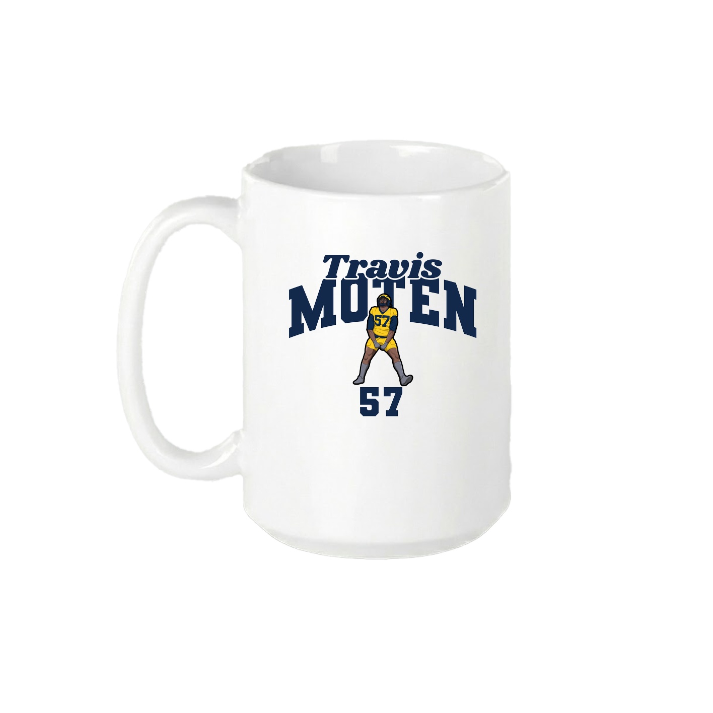 15oz Coffee Mug — Signature Arch in White