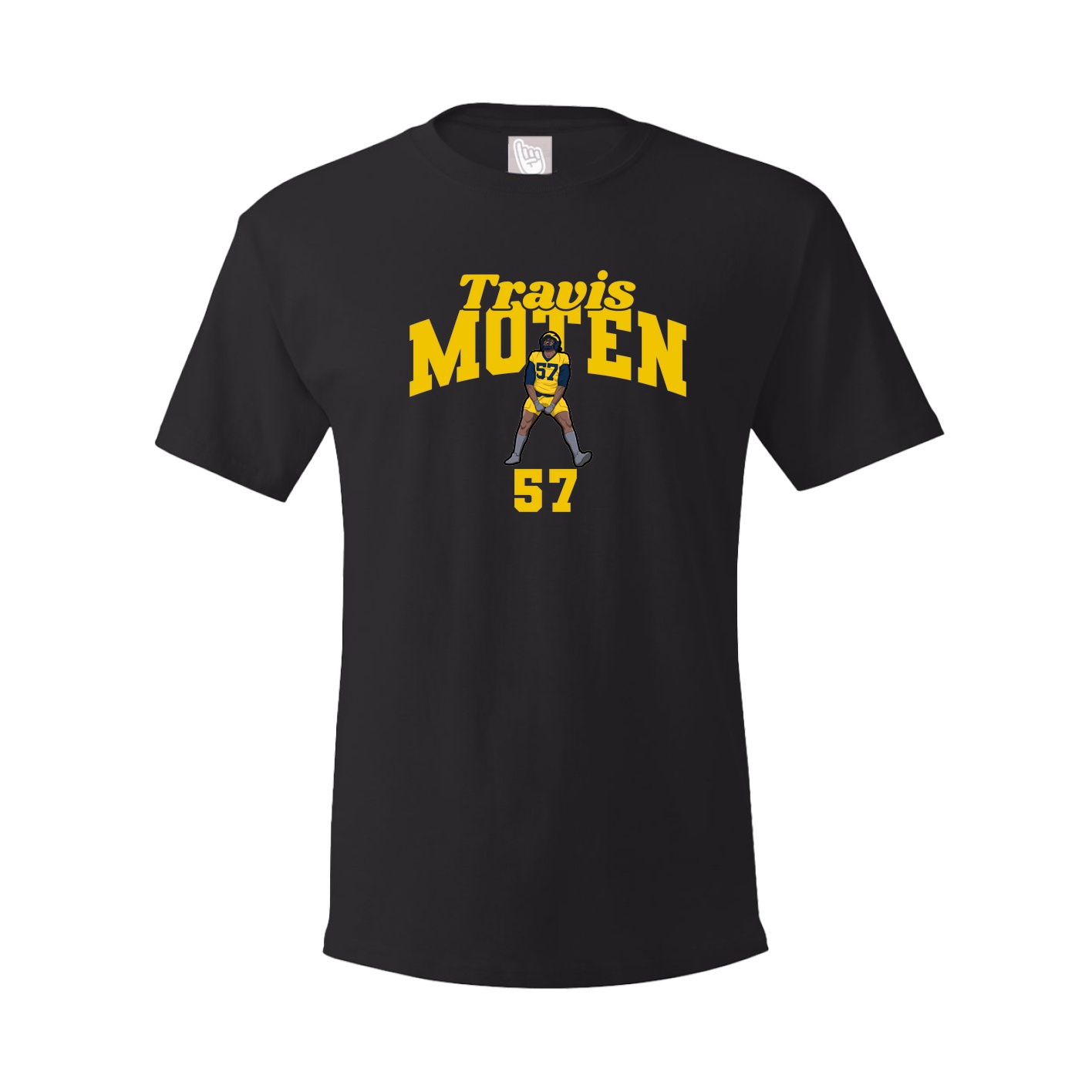 Youth Tee — Signature Arch in Black